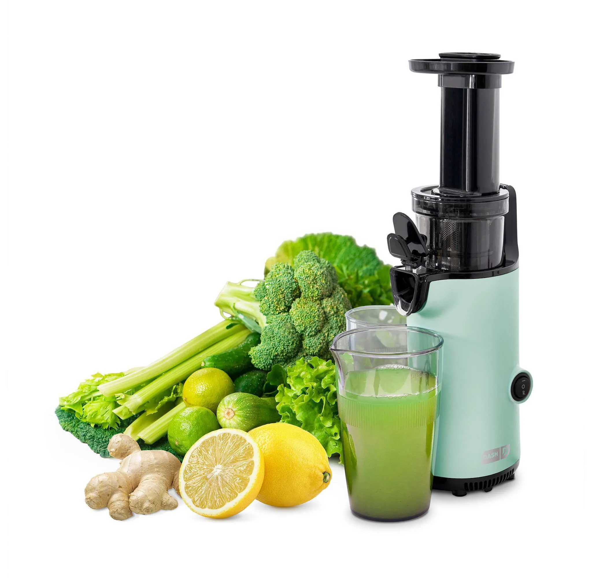 16oz Compact Cold Press Power Juicer- Aqua - Image 3