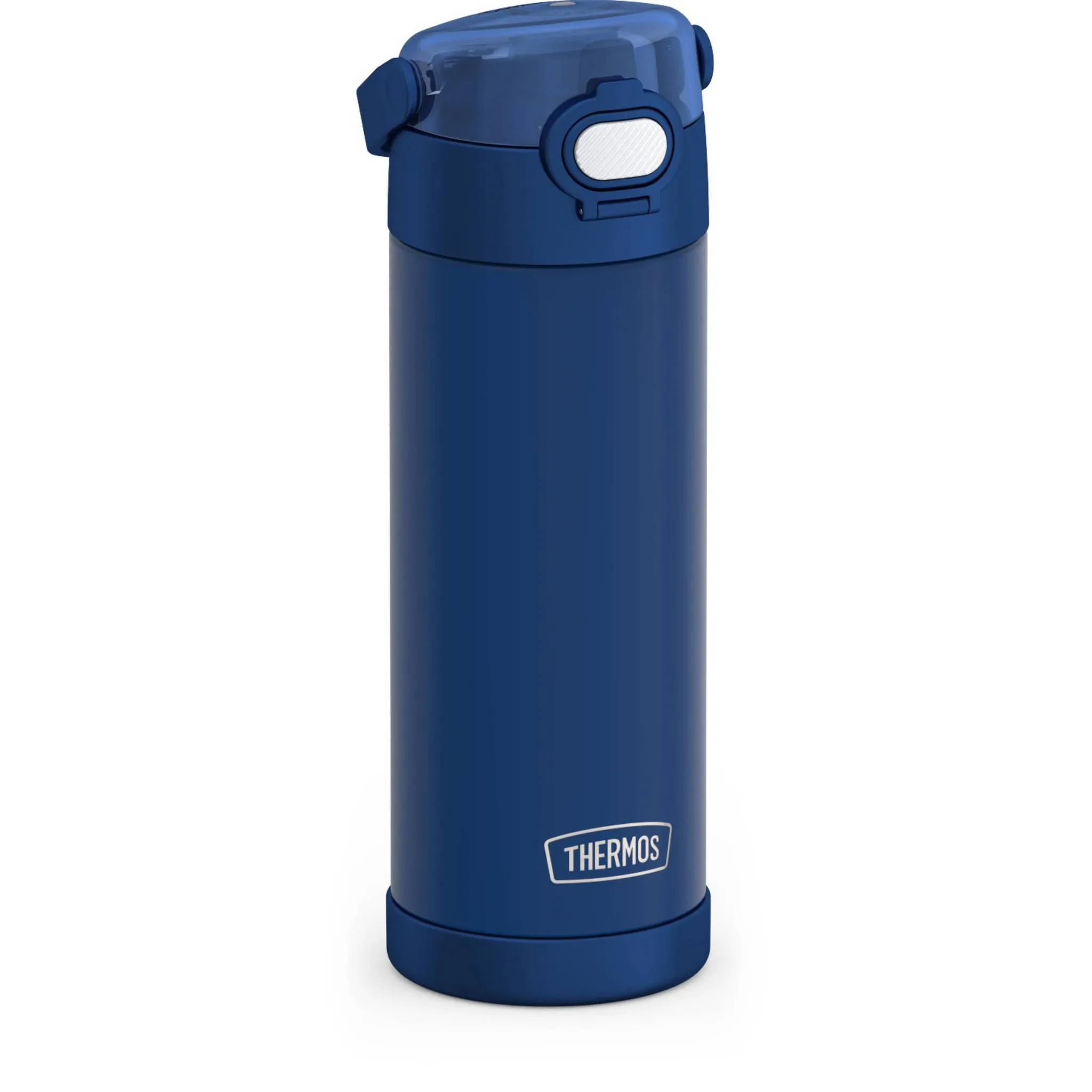 16oz Stainless Steel FUNtainer Water Bottle - Navy - Image 2