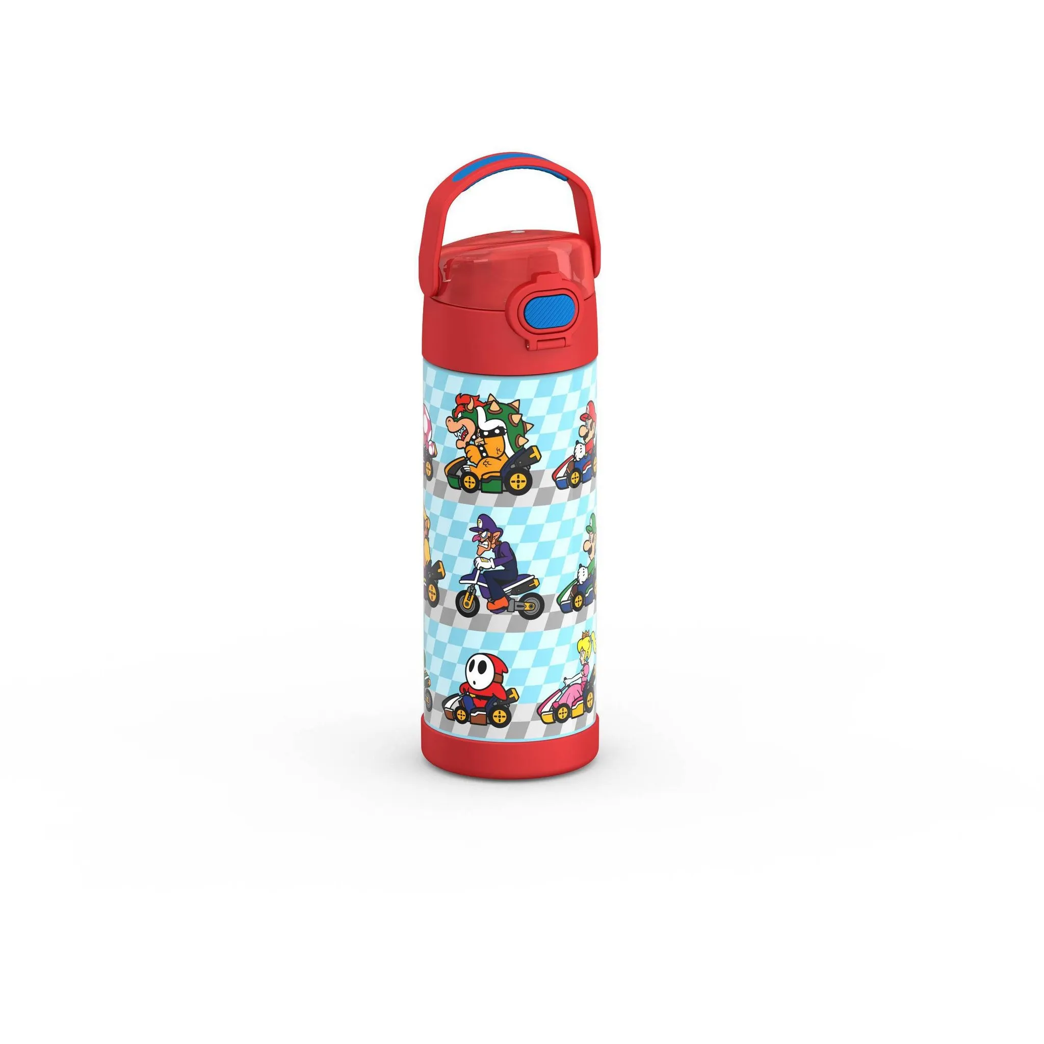 16oz Stainless Steel Vacuum Insulated Water Bottle - Mario Kart - Image 3