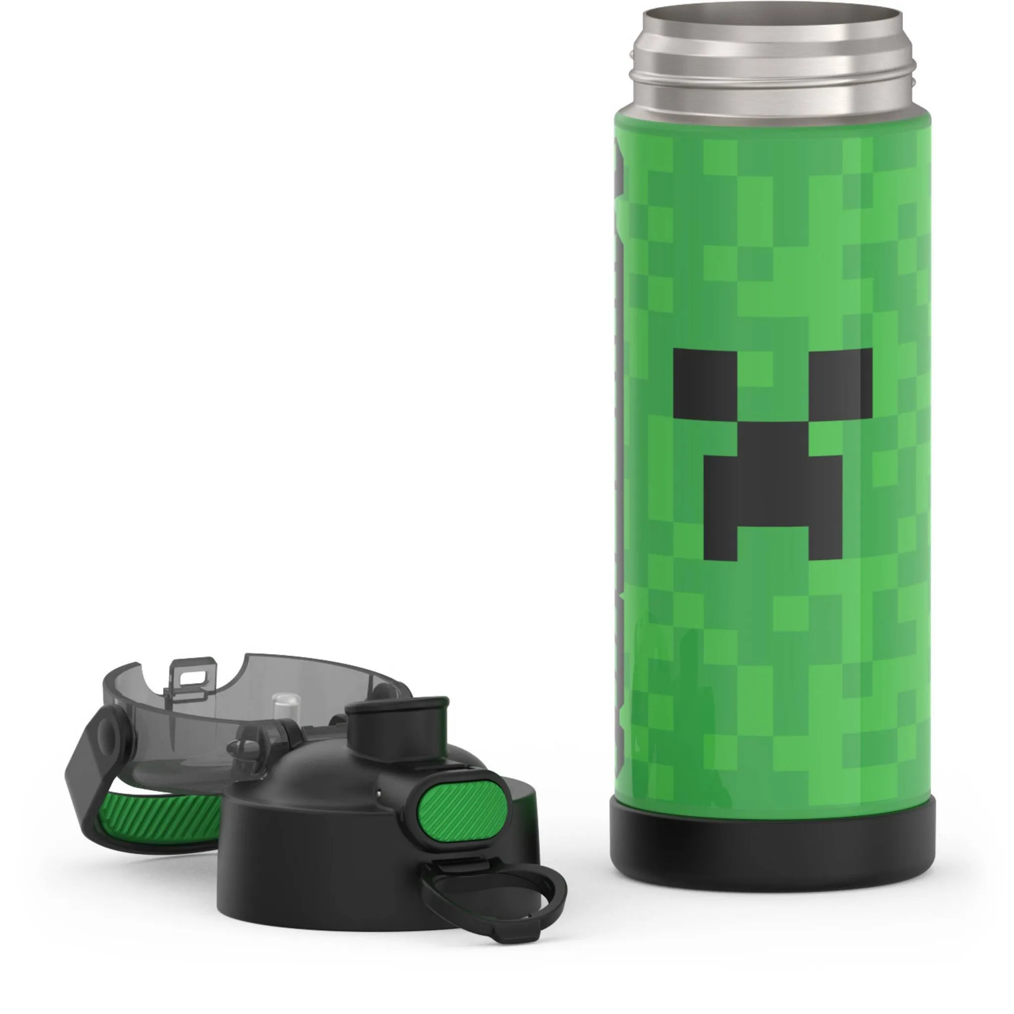 16oz Vacuum Insulated Stainless Steel Water Bottle - Minecraft - Image 4