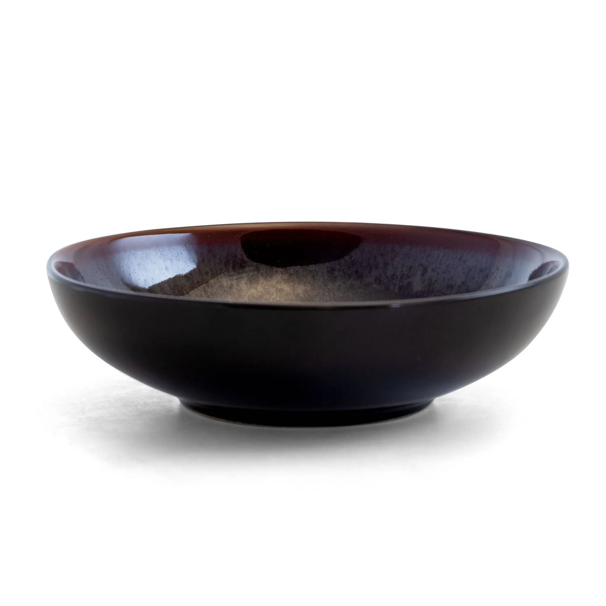 16pc Stoneware Dinnerware Set - Brown - Image 4