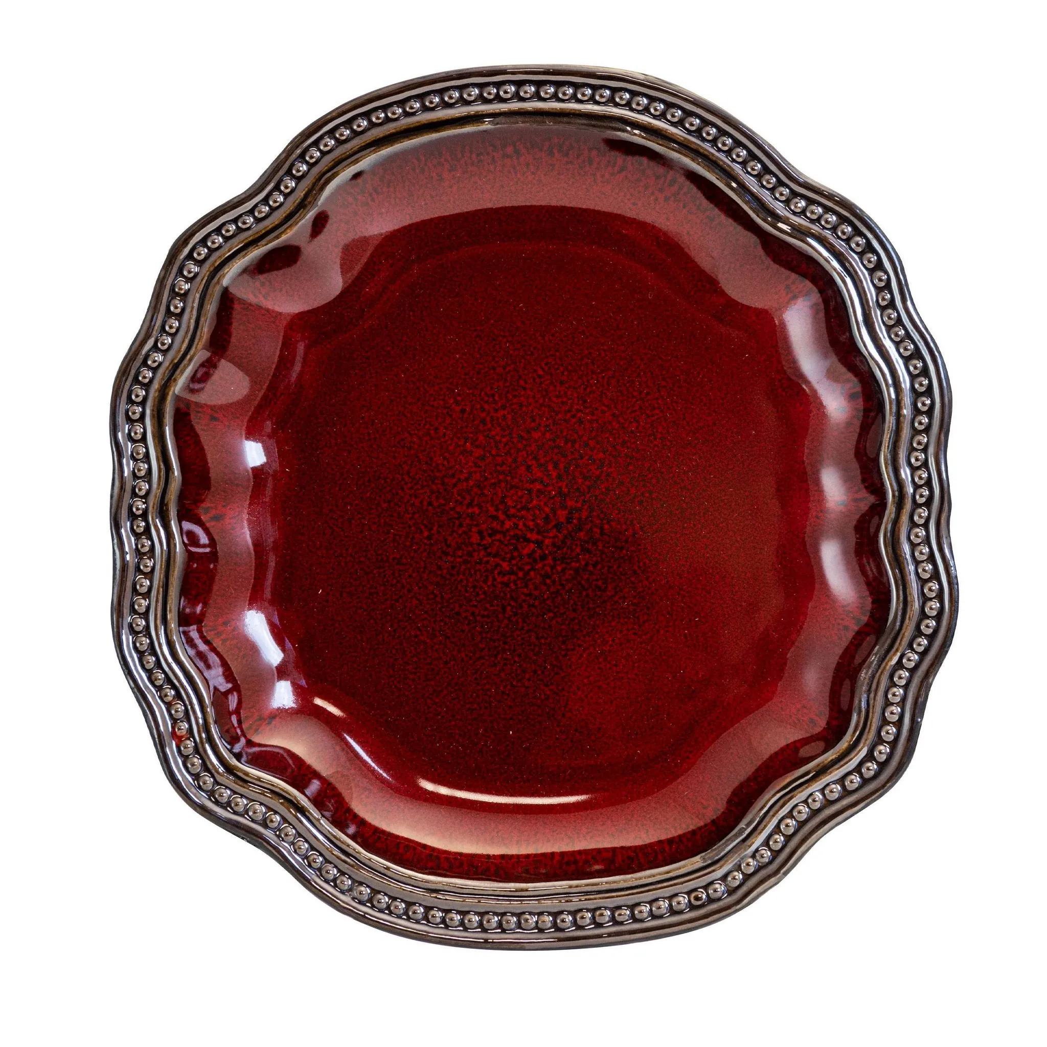 16pc Stoneware Dinnerware Set - Ruby Lagoon - Image 3