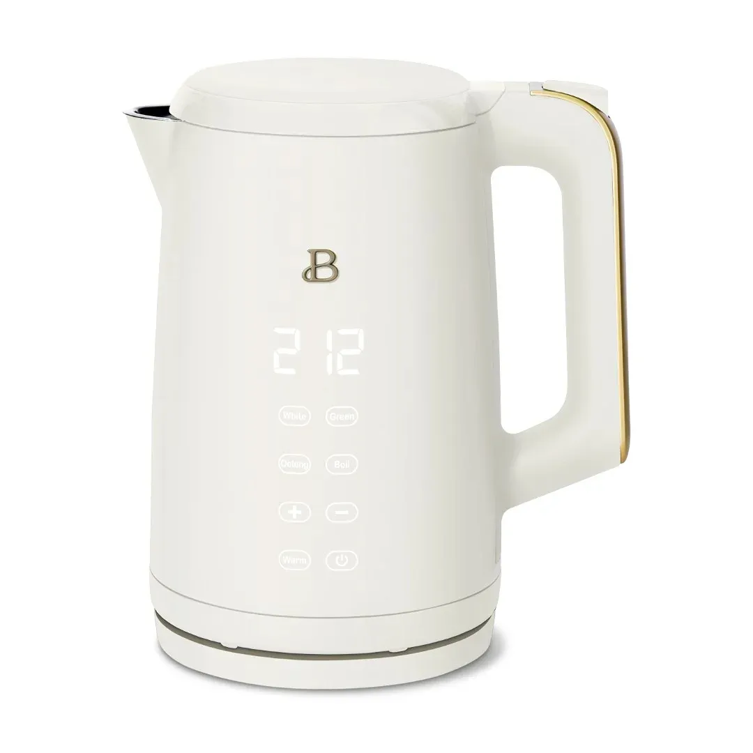 1.7-Liter Electric Kettle 1500 W with One-Touch Activation, White Icing by Drew Barrymore - Image 2