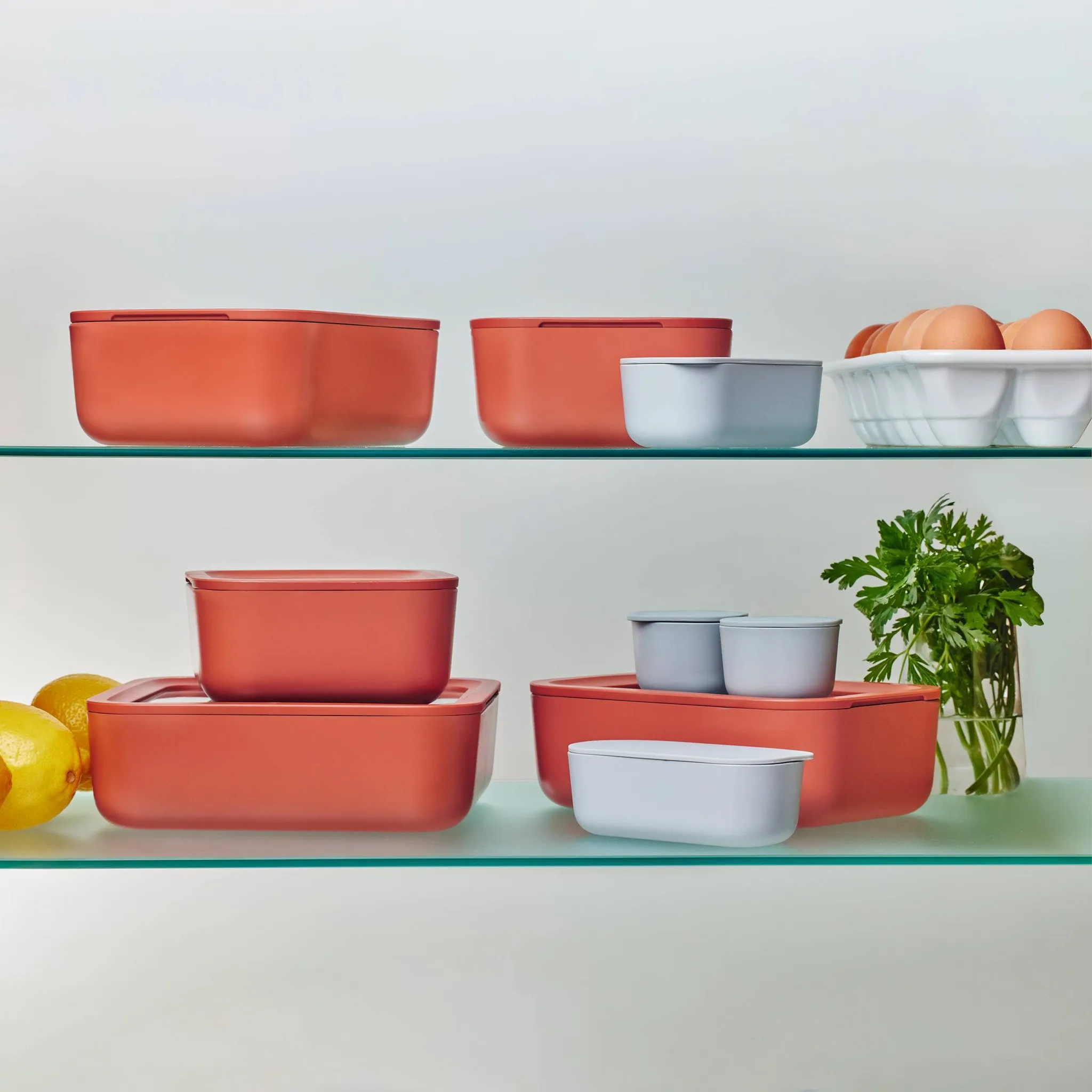 17pc Food Storage Set - Perracotta - Image 4