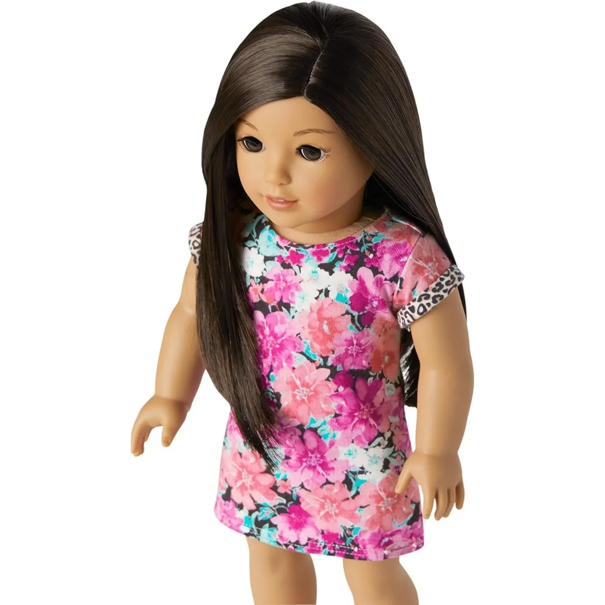 Truly Me 18-inch Doll #124 with straight black-brown hair - Image 2