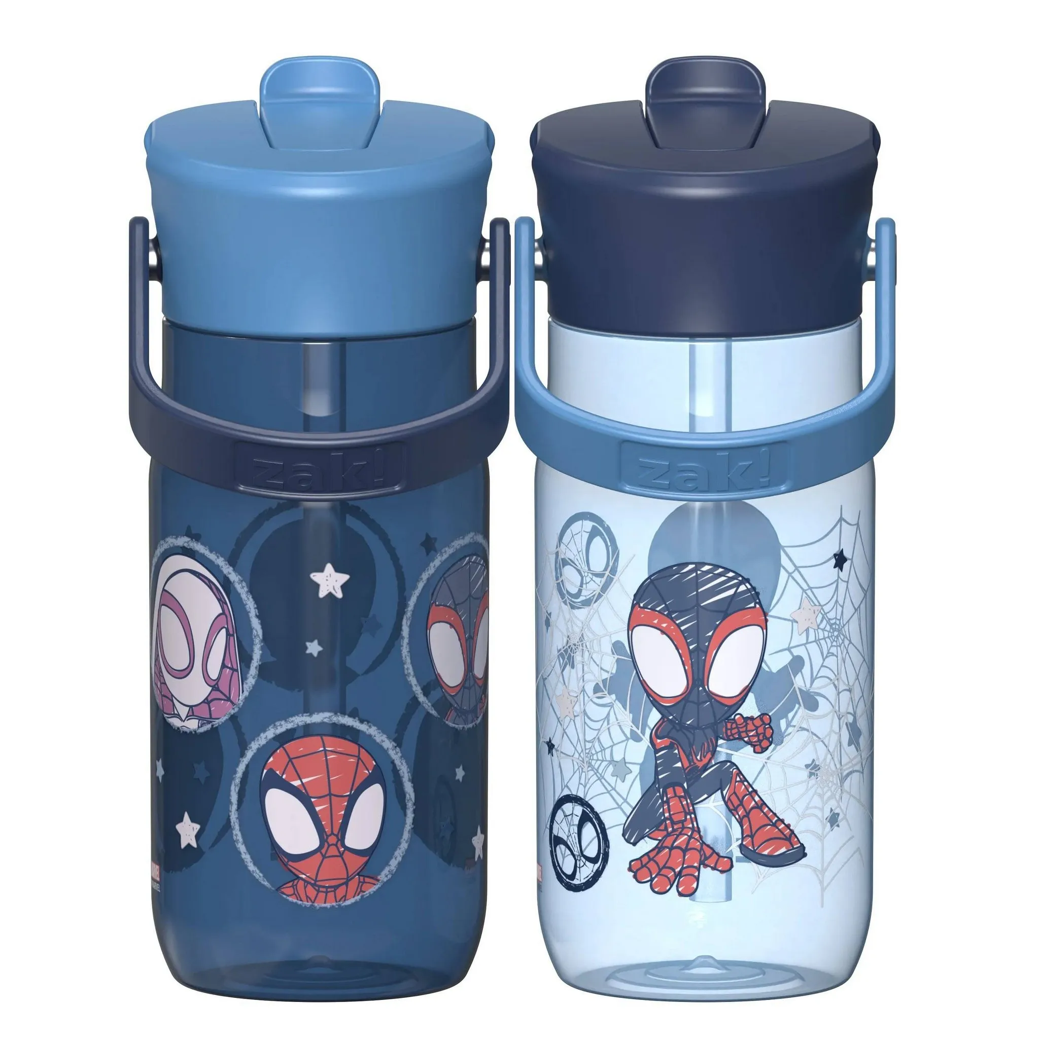 18oz Straw Water Bottles - Spidey and His Amazing Friends - Image 2