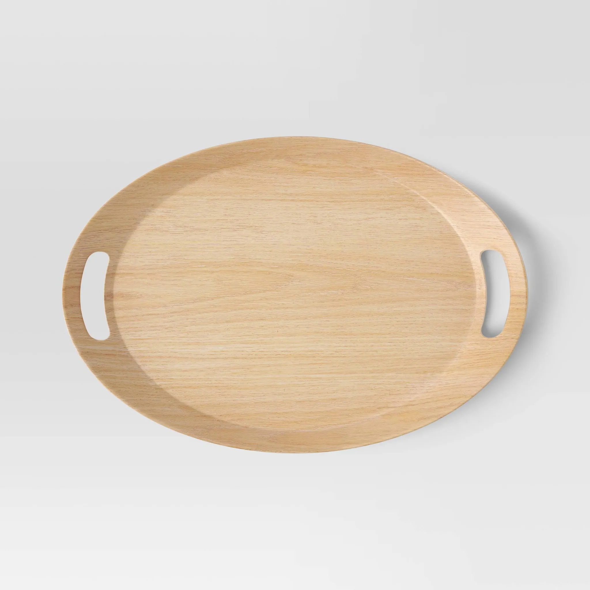 19" Melamine Serving Tray with Handle - Image 2
