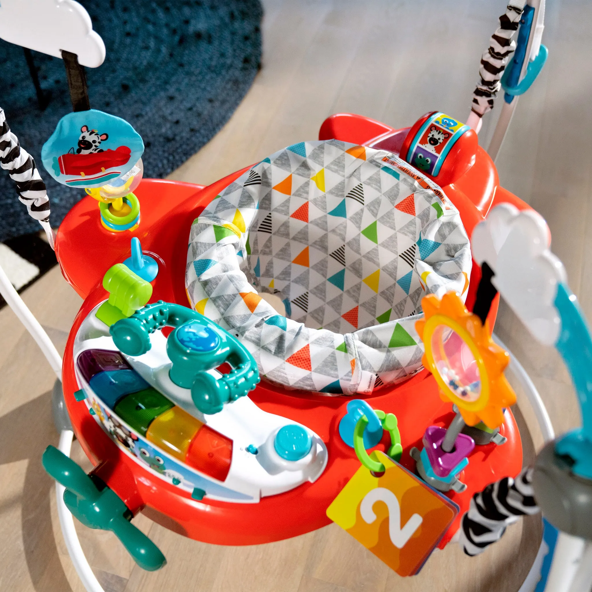 2-in-1 Activity Jumper - Ocean Explorers Airplane Adventure - Image 12