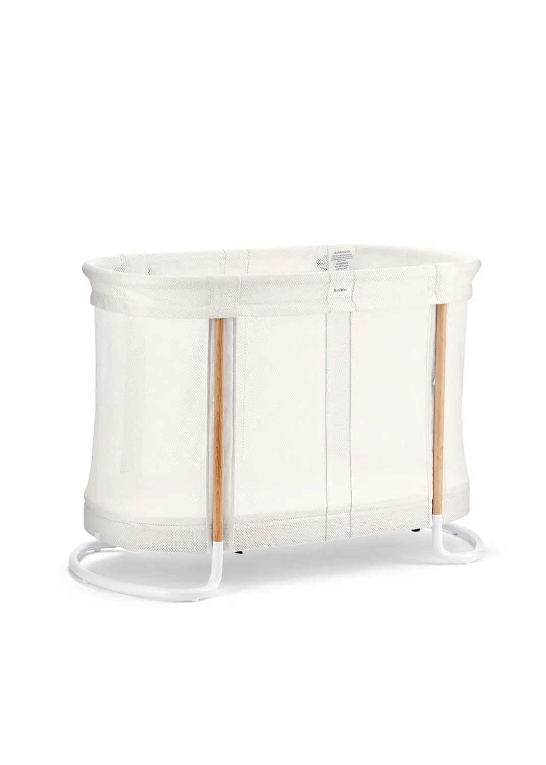 2-in-1 Baby Crib - White - Image 3
