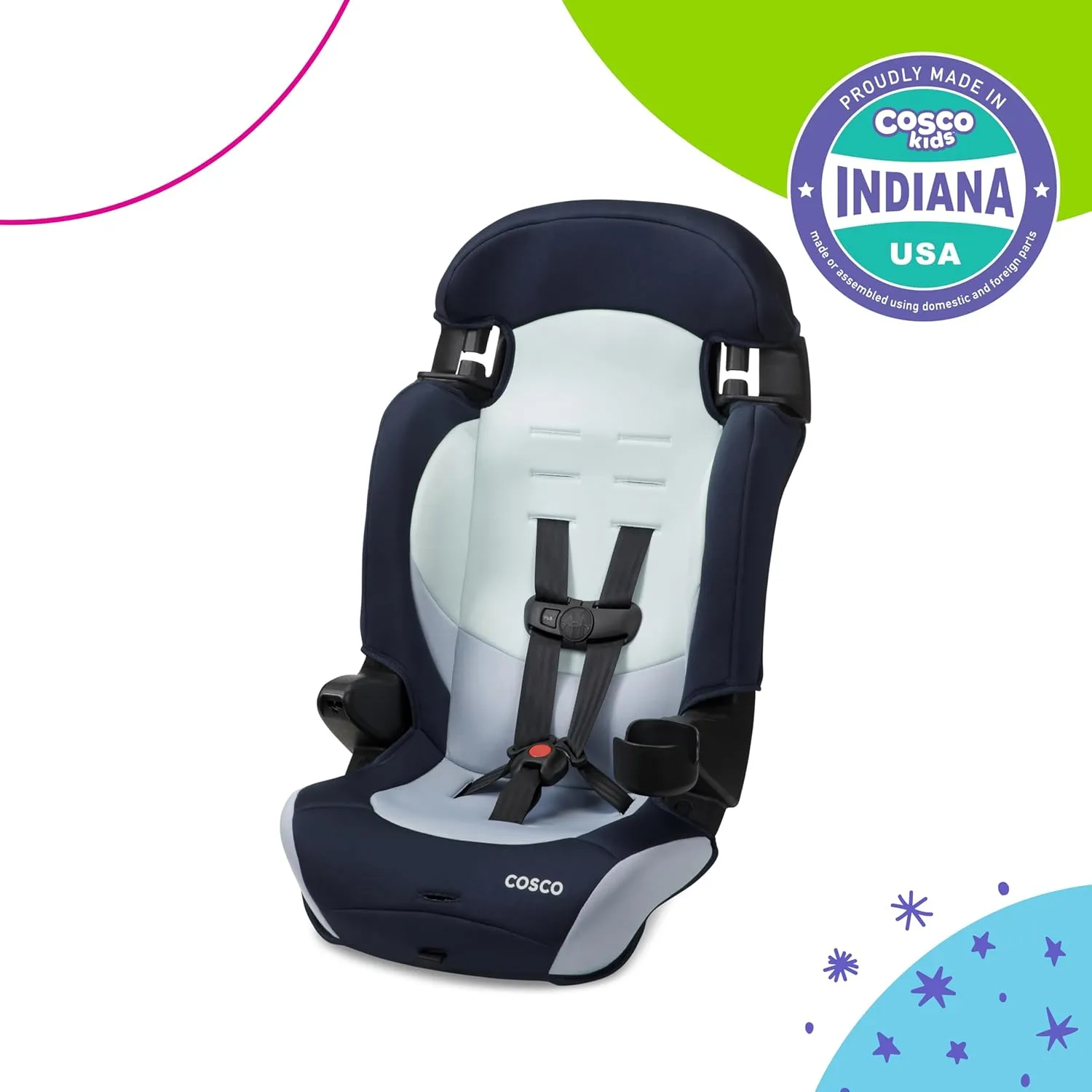 2-in-1 Booster Car Seat - Dusk 2 - Image 2