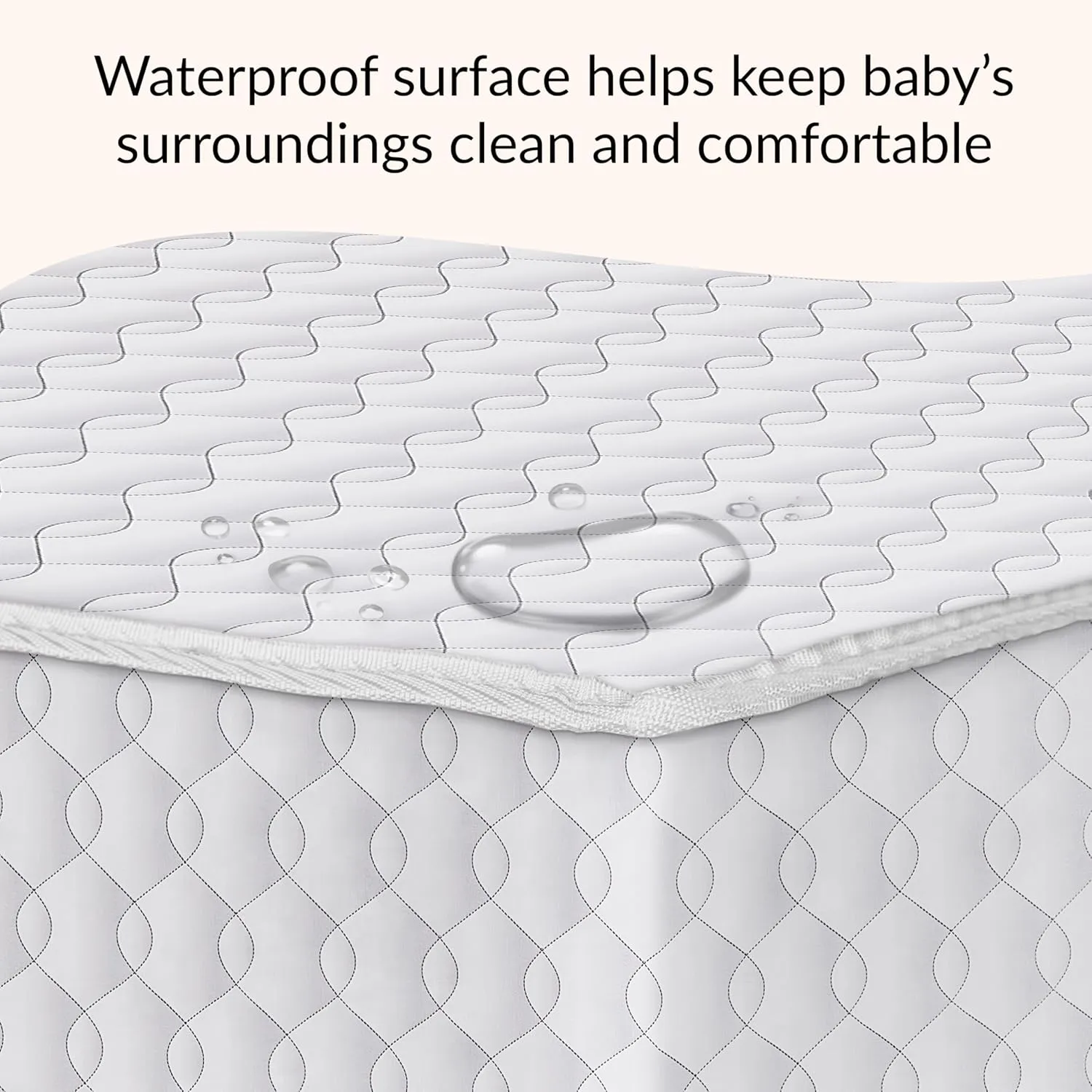 2-in-1 Crib and Toddler Mattress - Breathable & Waterproof - Image 4
