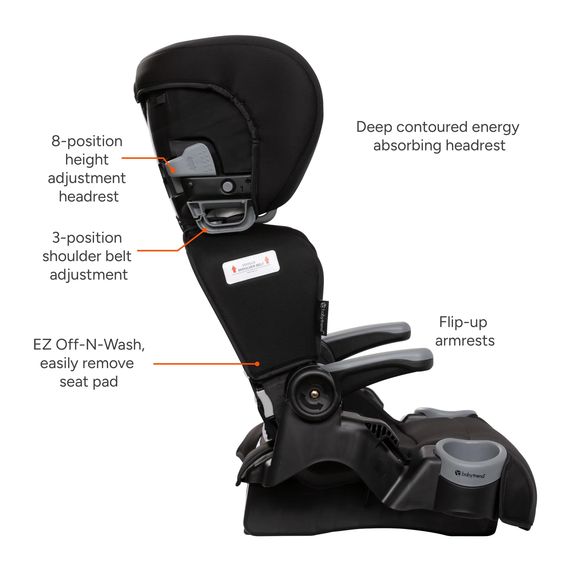 2-in-1 Folding Booster Car Seat - Image 5
