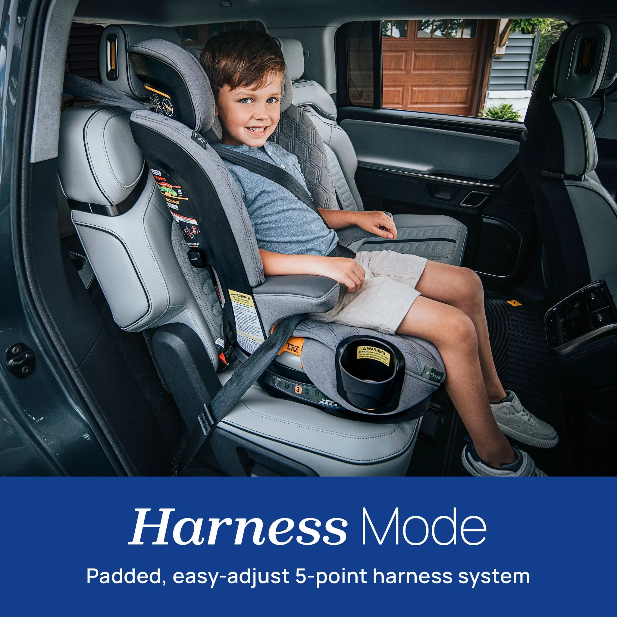 2-in-1 Harness + Booster Car Seat - Stratus - Image 2