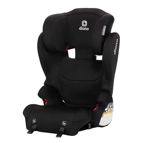 2-in-1 High-Back Booster Seat - Black