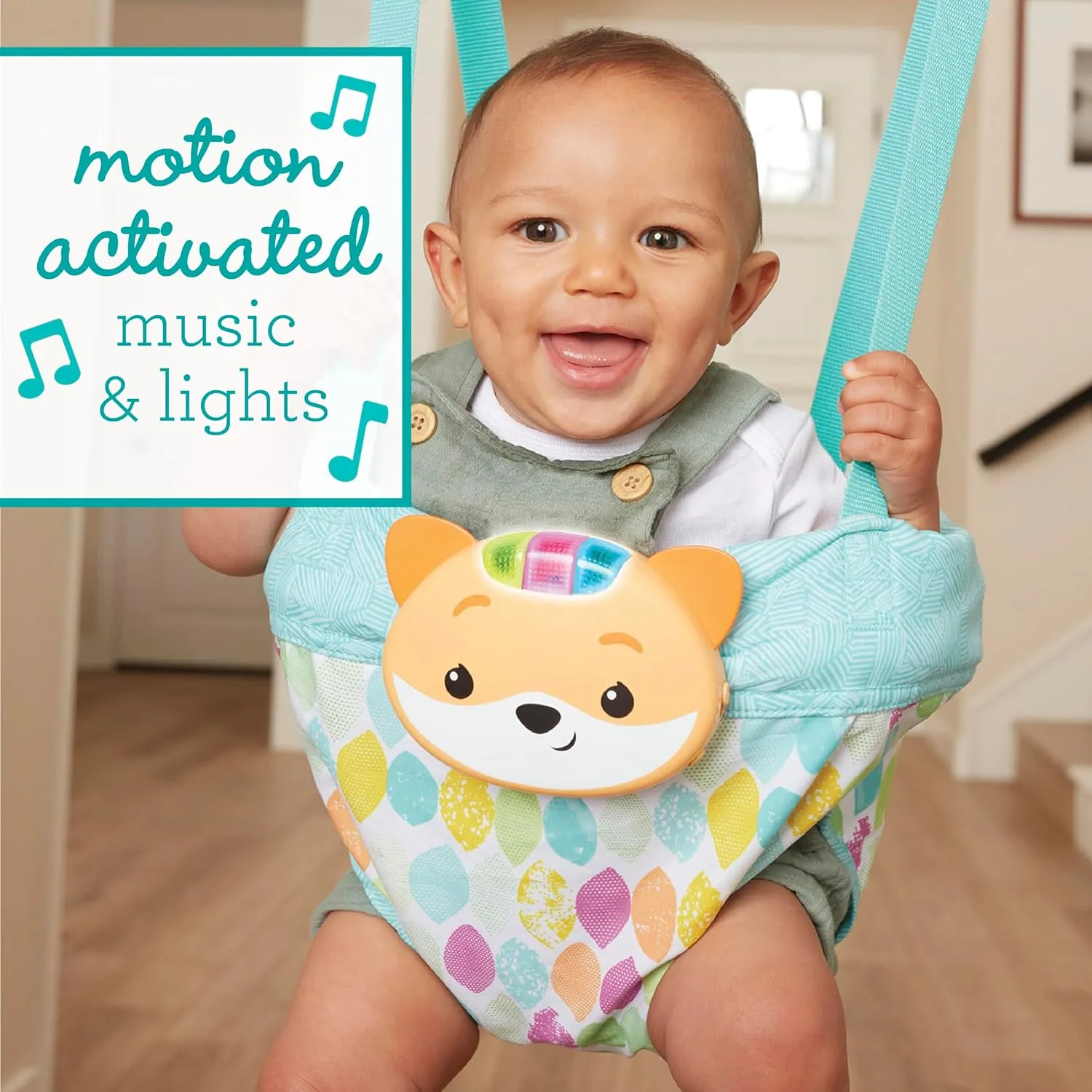 2-in-1 Music & Lights Doorway Jumper - Image 3