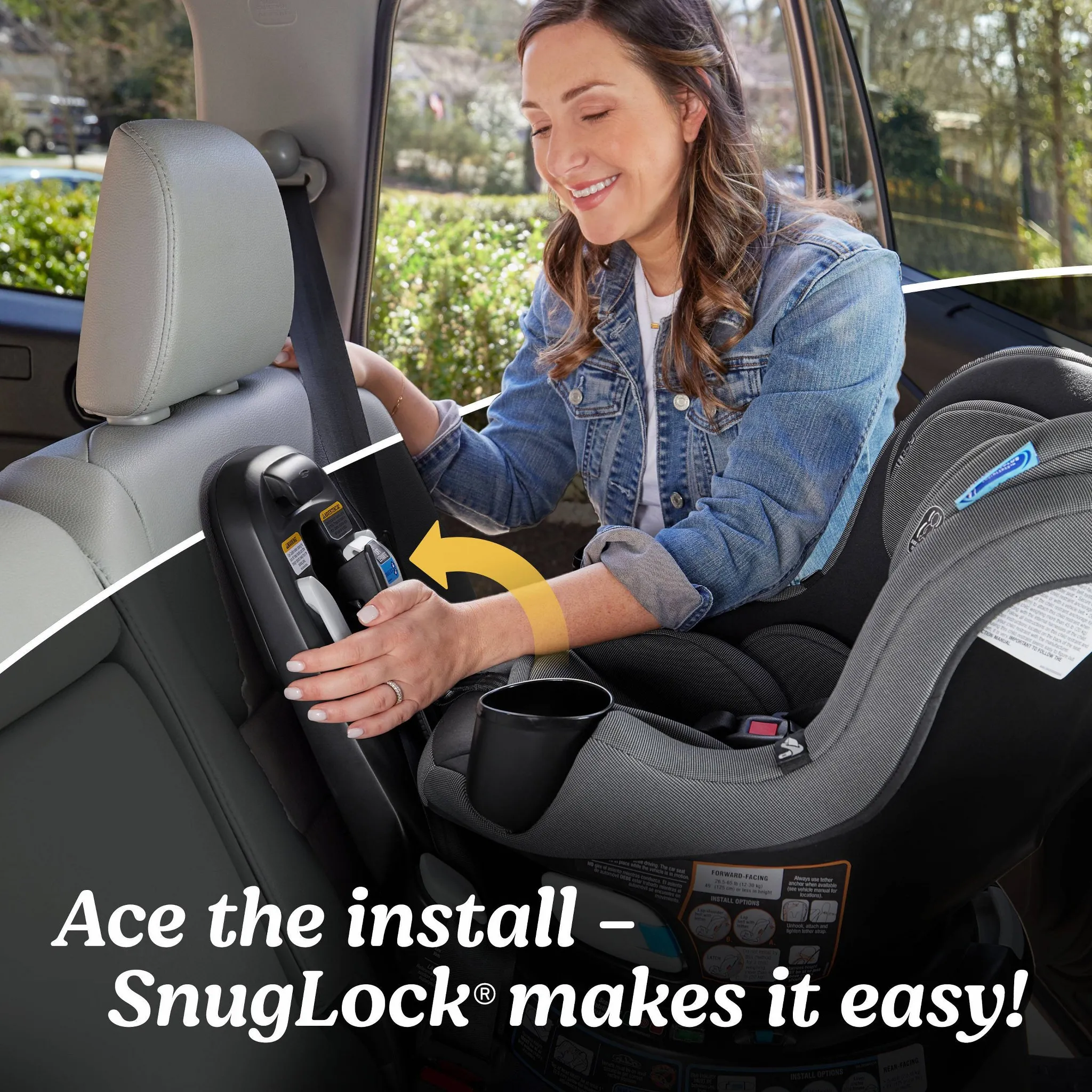 2-in-1 Rotating Convertible Car Seat - Solae - Image 4