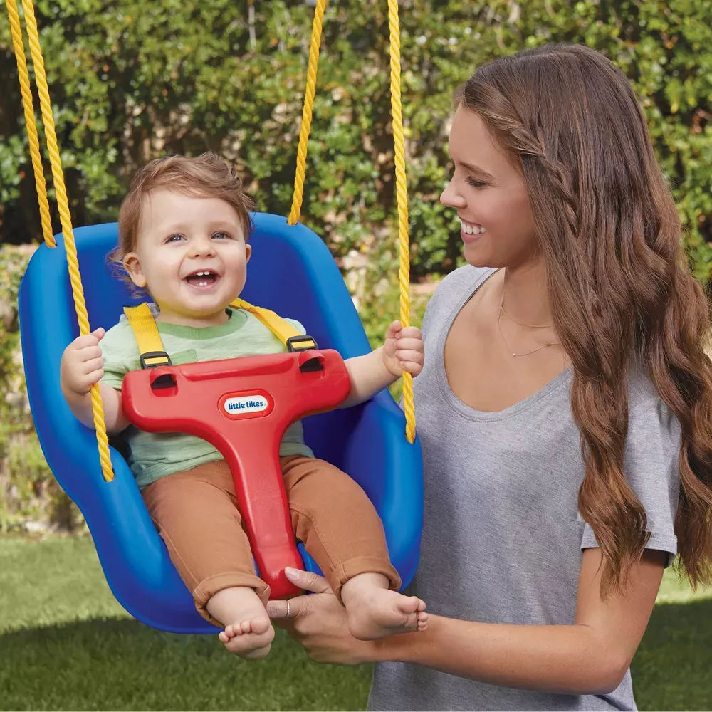 2-in-1 Snug 'n Secure Swing - Blue - Image 3