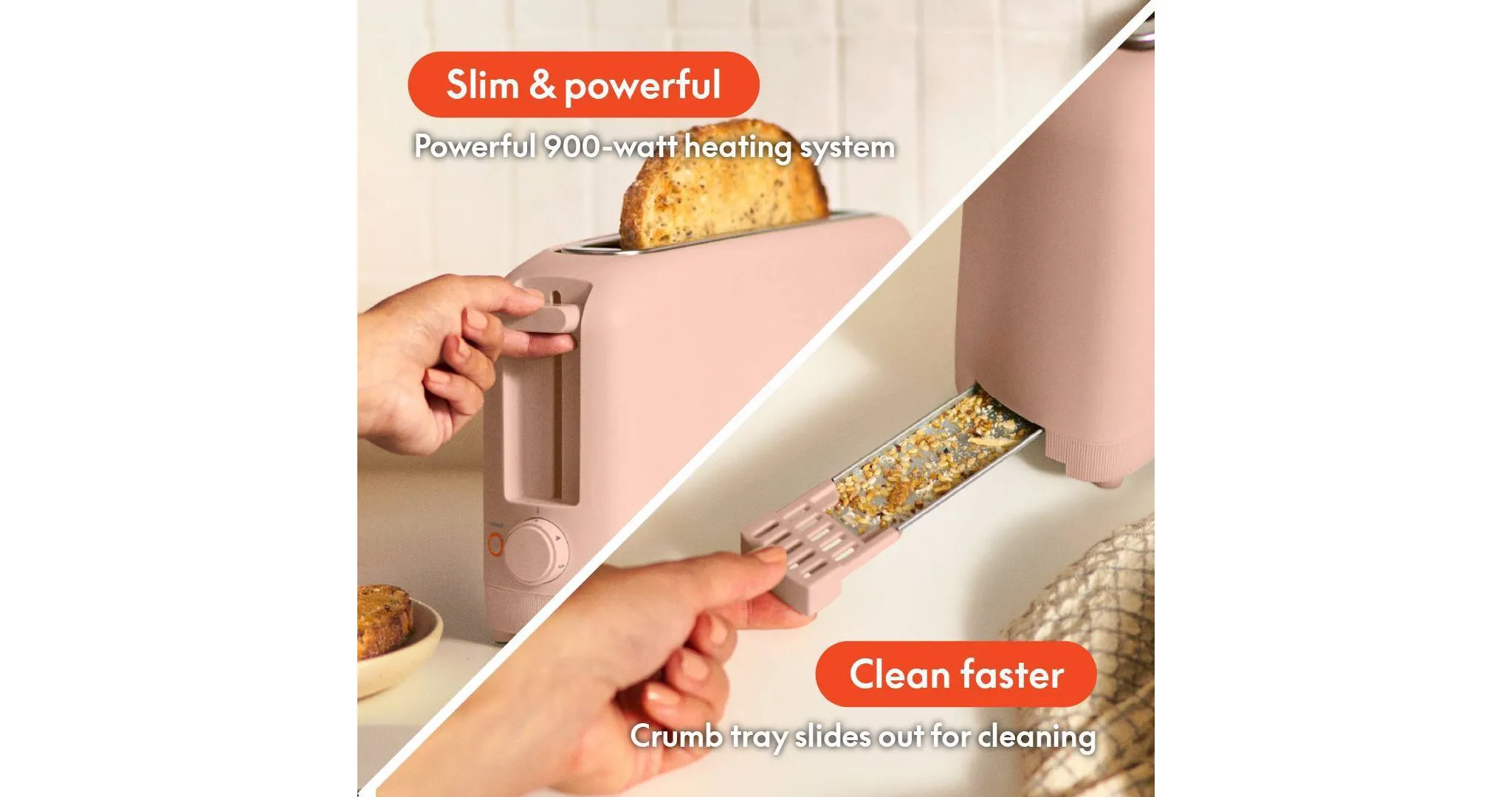 2-Slice Slim Toaster - Image 3