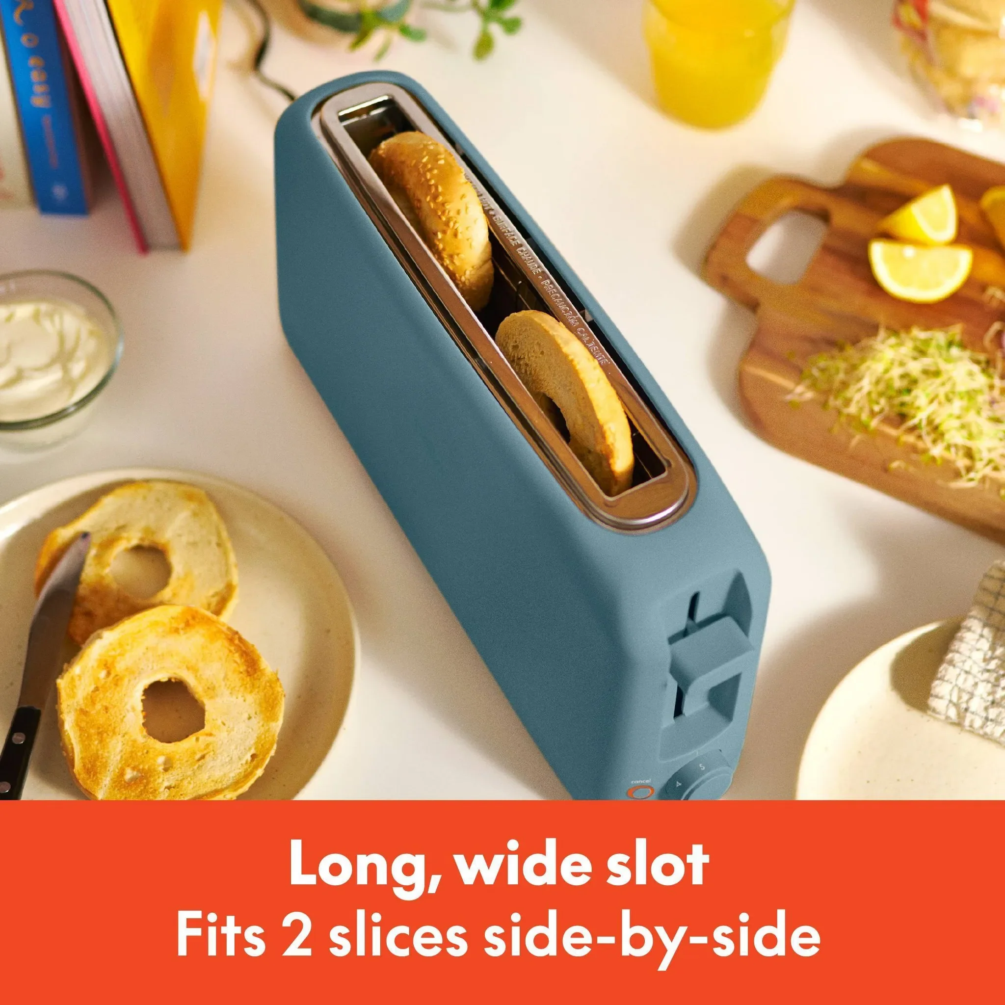 2 Slice Slim Toaster - Surf - Image 4