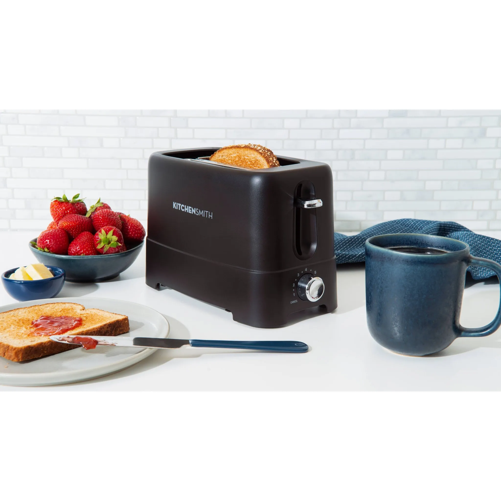 2 Slice Toaster - Black - Image 3