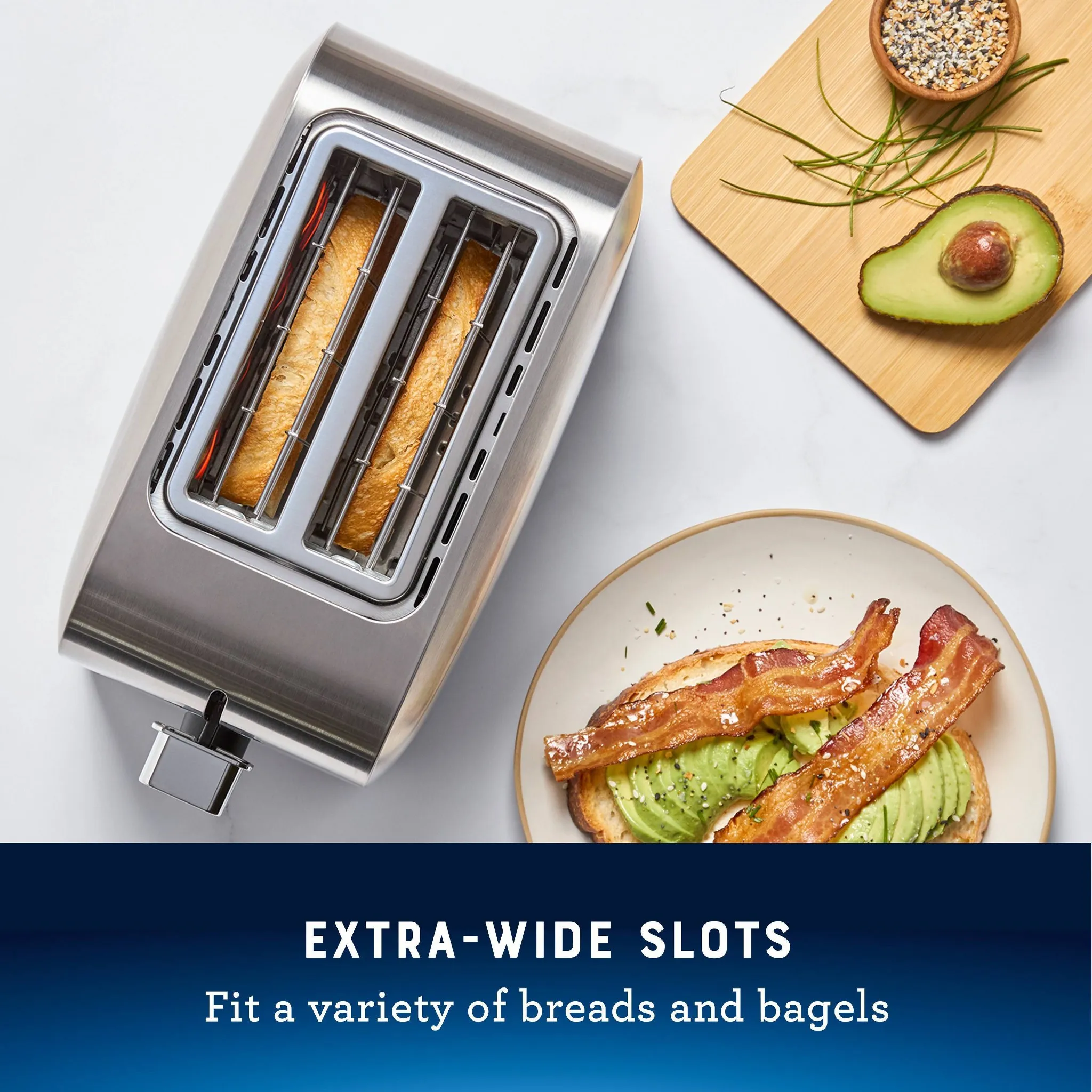 2-Slice Toaster Stainless Steel - Image 2