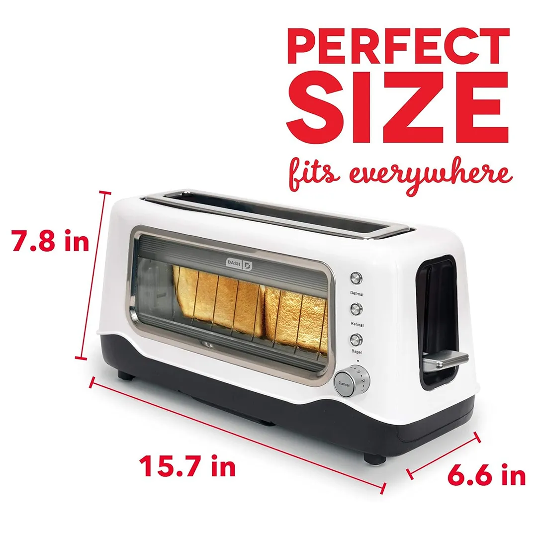 2-Slice Toaster - White - Image 2
