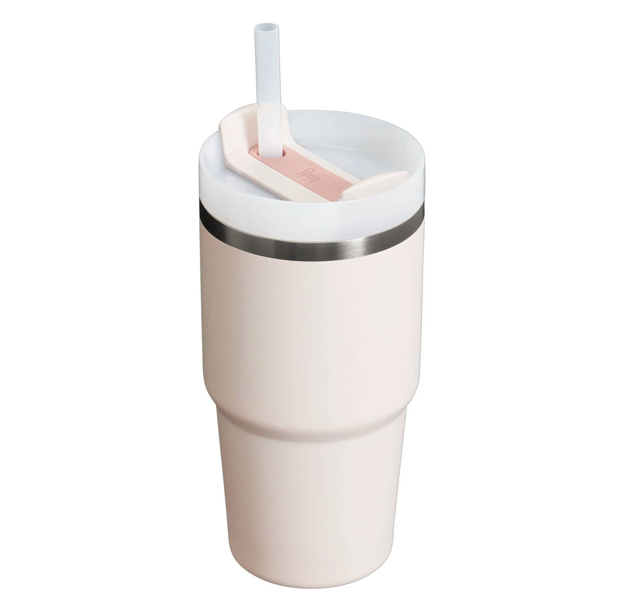 20 oz Stainless Steel H2.0 FlowState Quencher Tumbler - Rose Quartz - Image 2