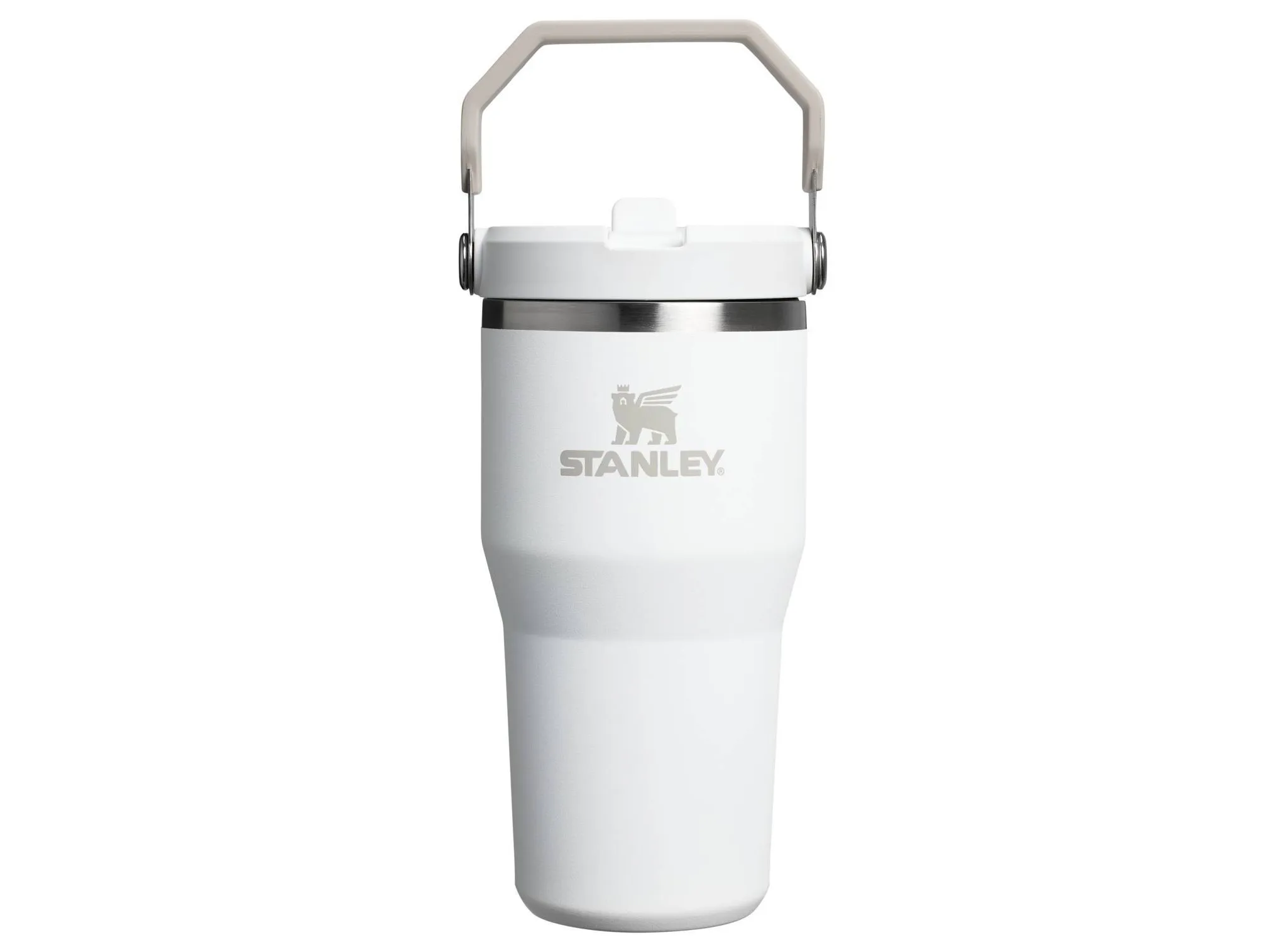 20 oz Stainless Steel Ice Flow 2.0 Flip Straw Tumbler Frost - Image 3