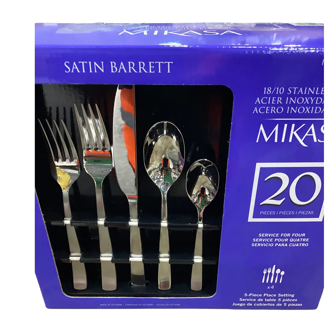 20 Piece Flatware Set, Service for 4