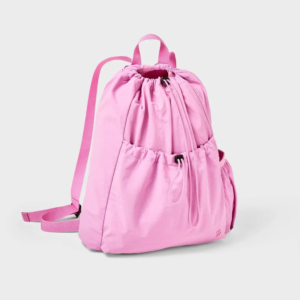 20L Cinch Backpack - Pink - Image 4