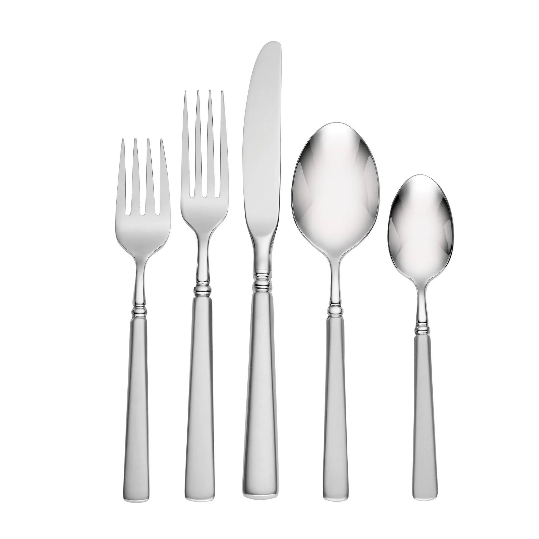 20pc Satin Easton Flatware Set - Image 3
