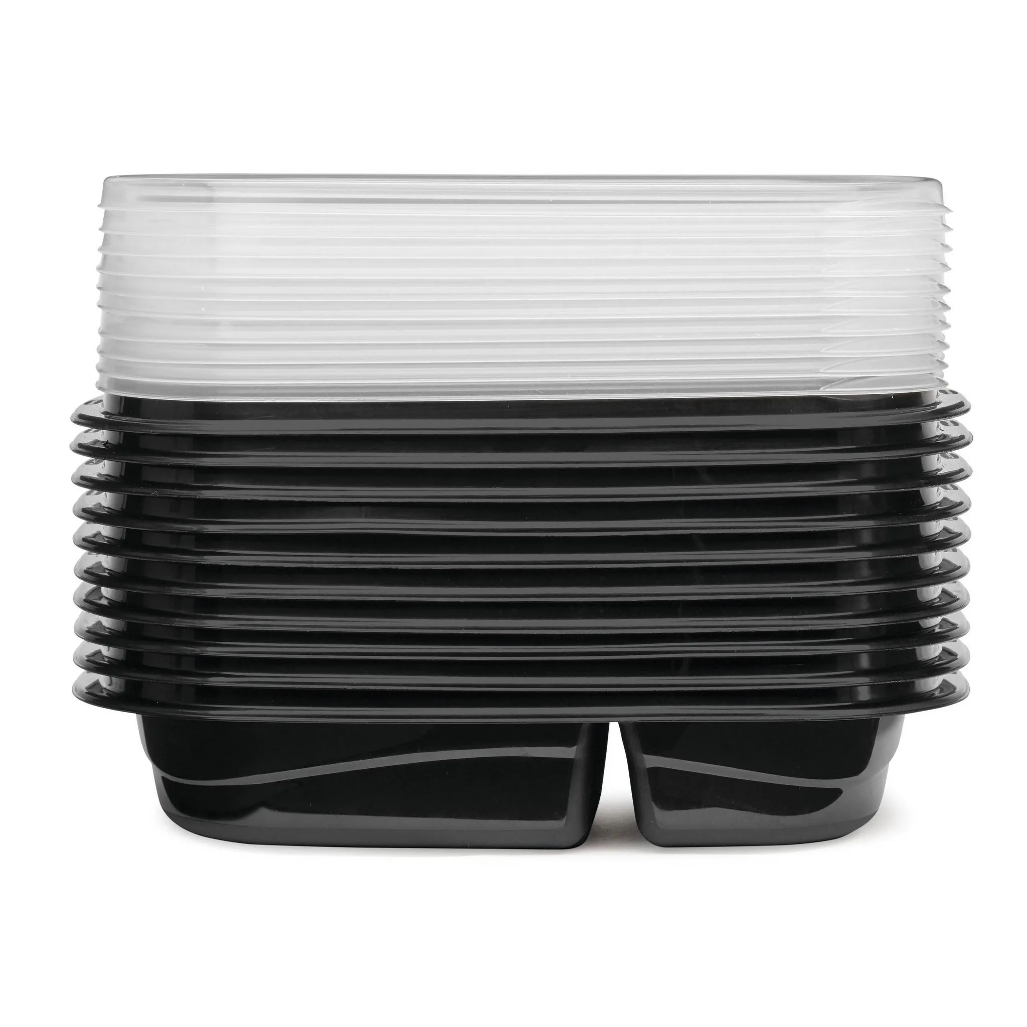20pc TakeAlongs Meal Prep Divided Rectangle Containers Set - Image 2
