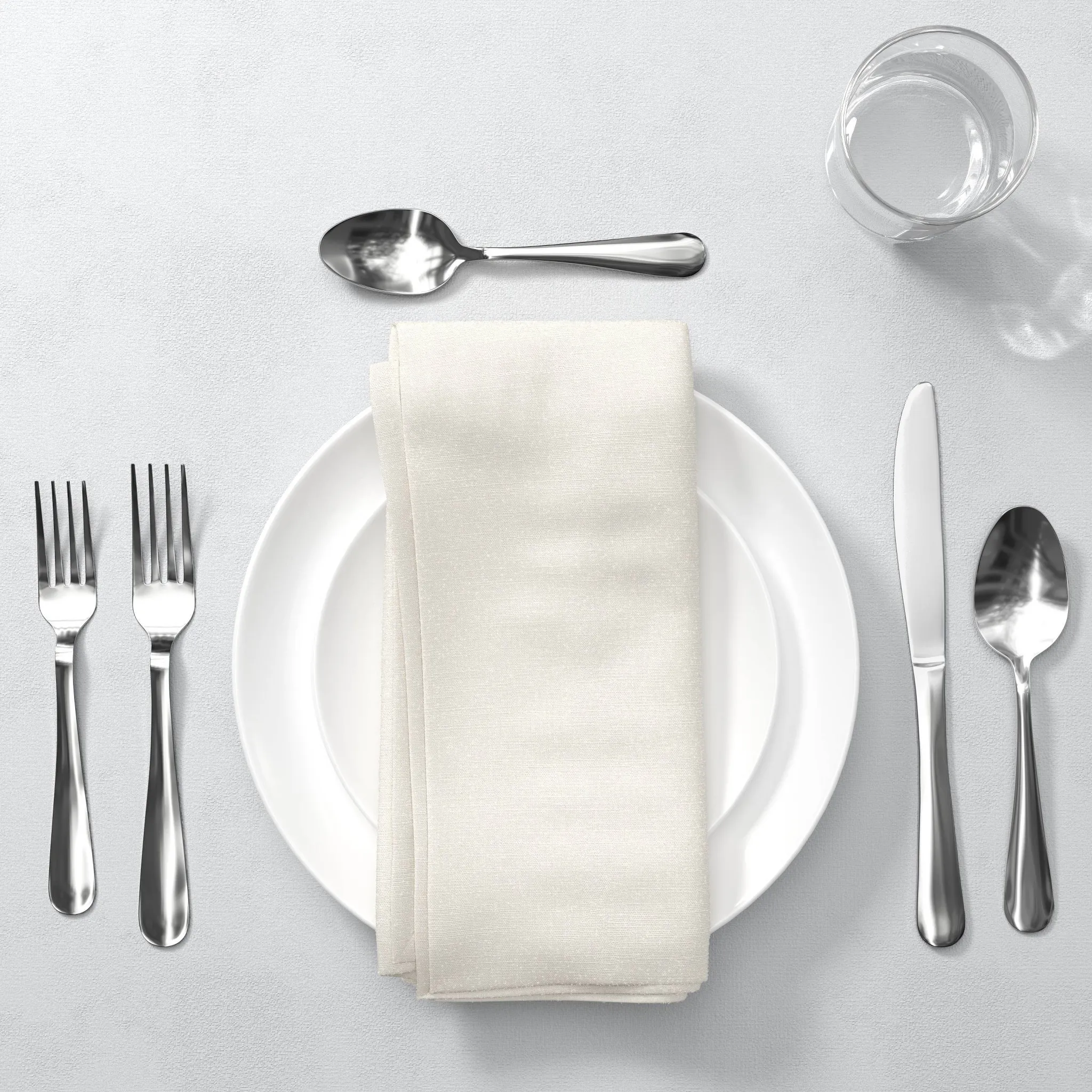 20pc Teagan Flatware Silver - Image 2