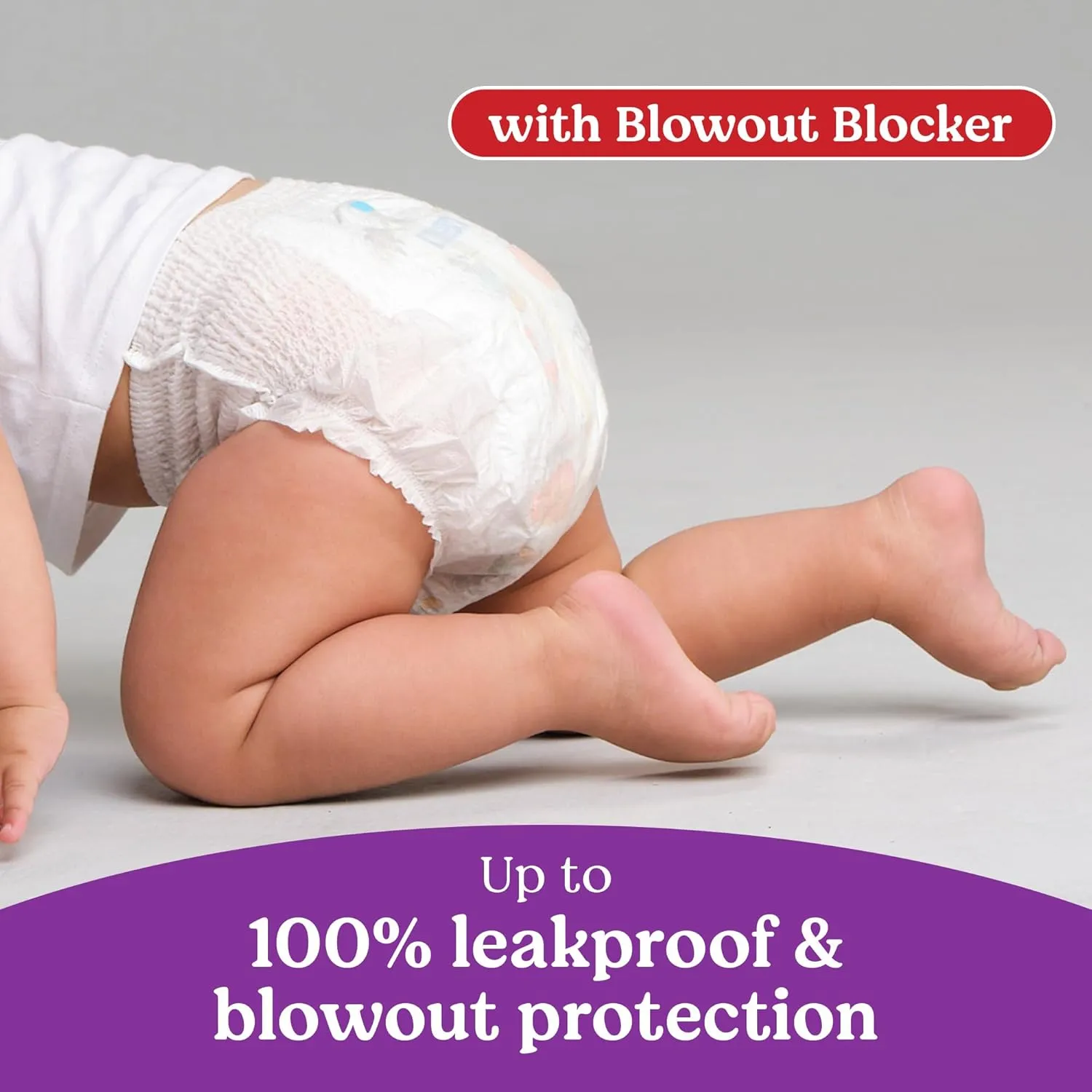 21ct HuggFit 360° Baby Diapers with 360° Waistband - Size 4 (22-37 lbs) - Image 3