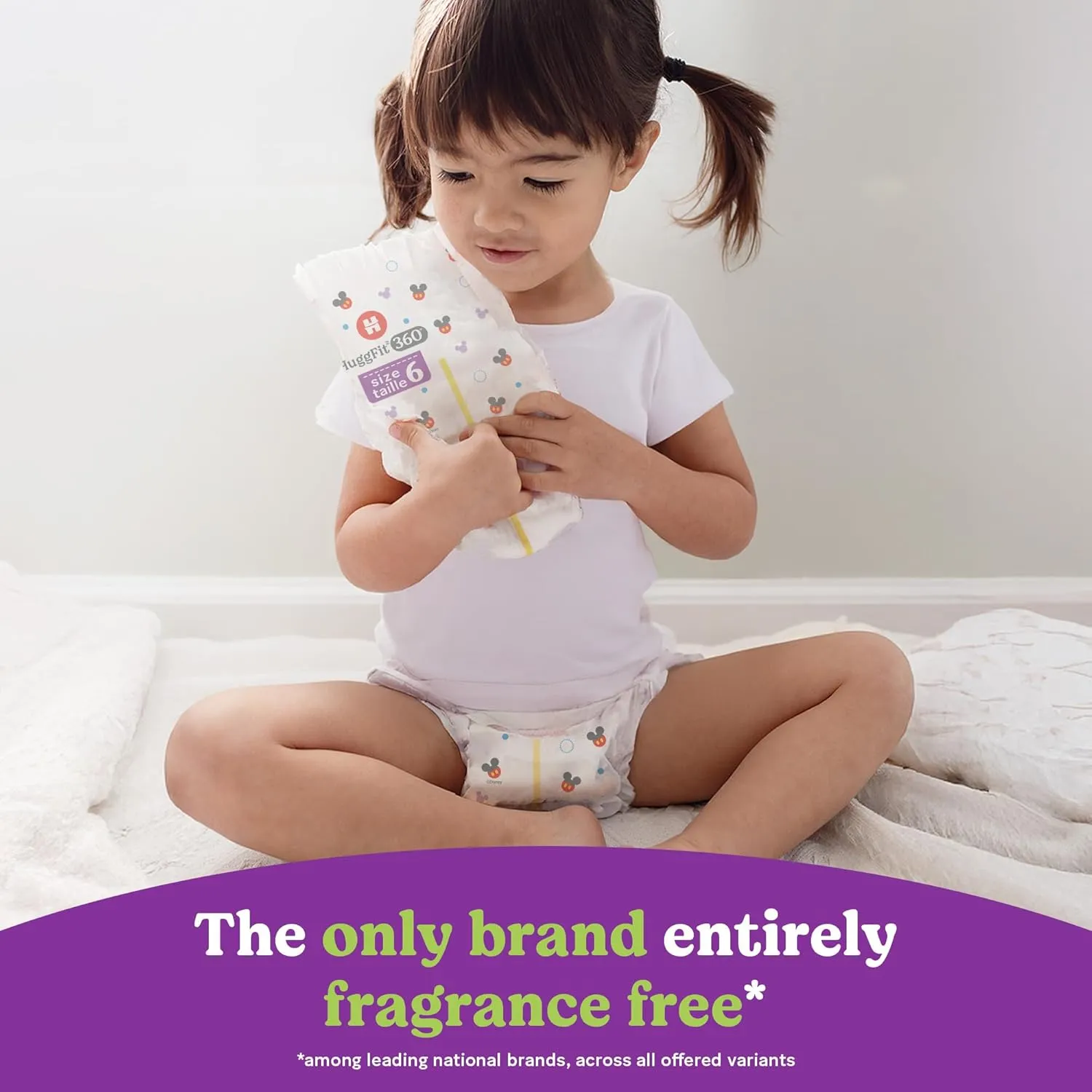 21ct HuggFit 360° Baby Diapers with 360° Waistband - Size 4 (22-37 lbs) - Image 4