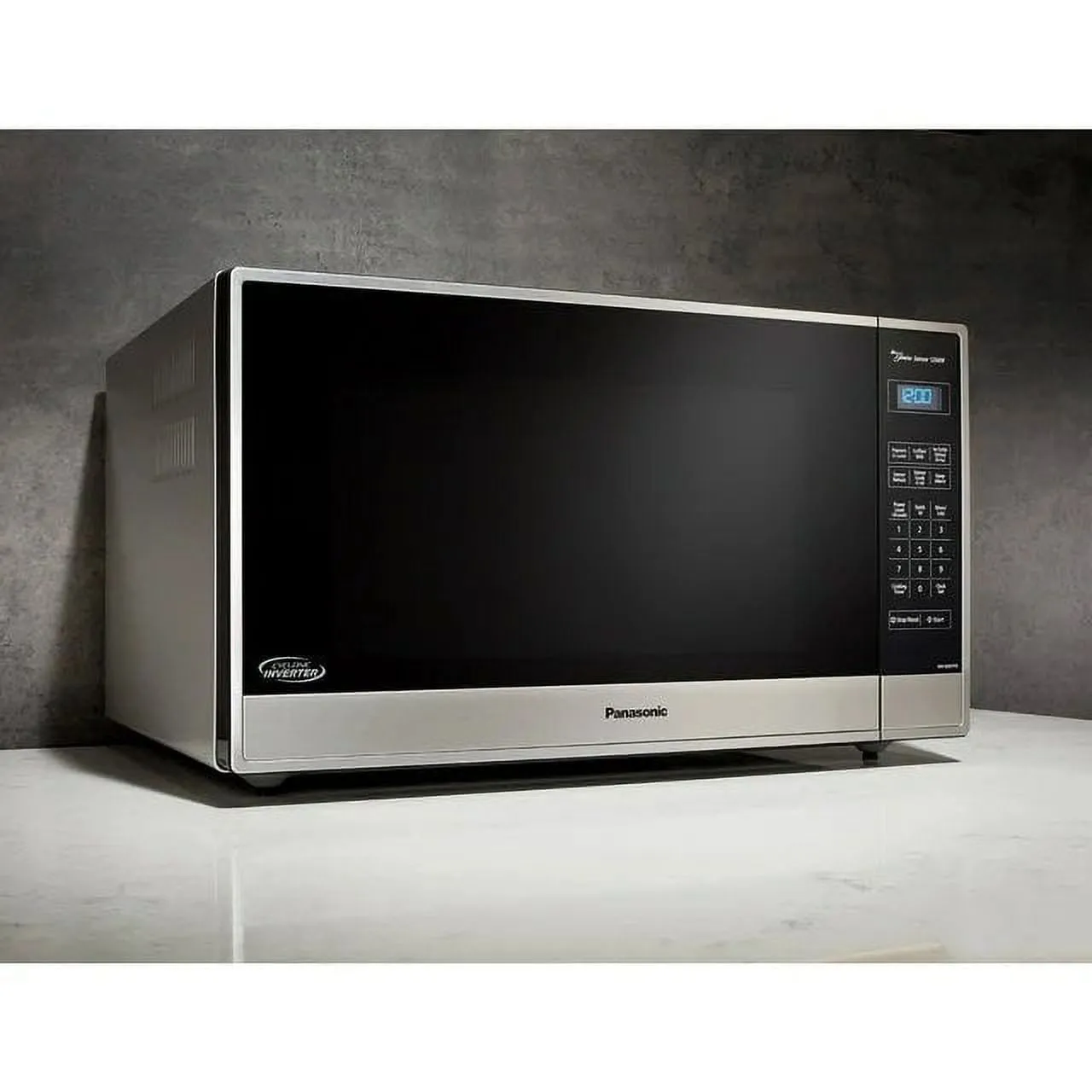 2.2 cu.ft. Cyclonic Wave Inverter Microwave, 1250W - NN-SN97HS - Stainless Steal - Image 2