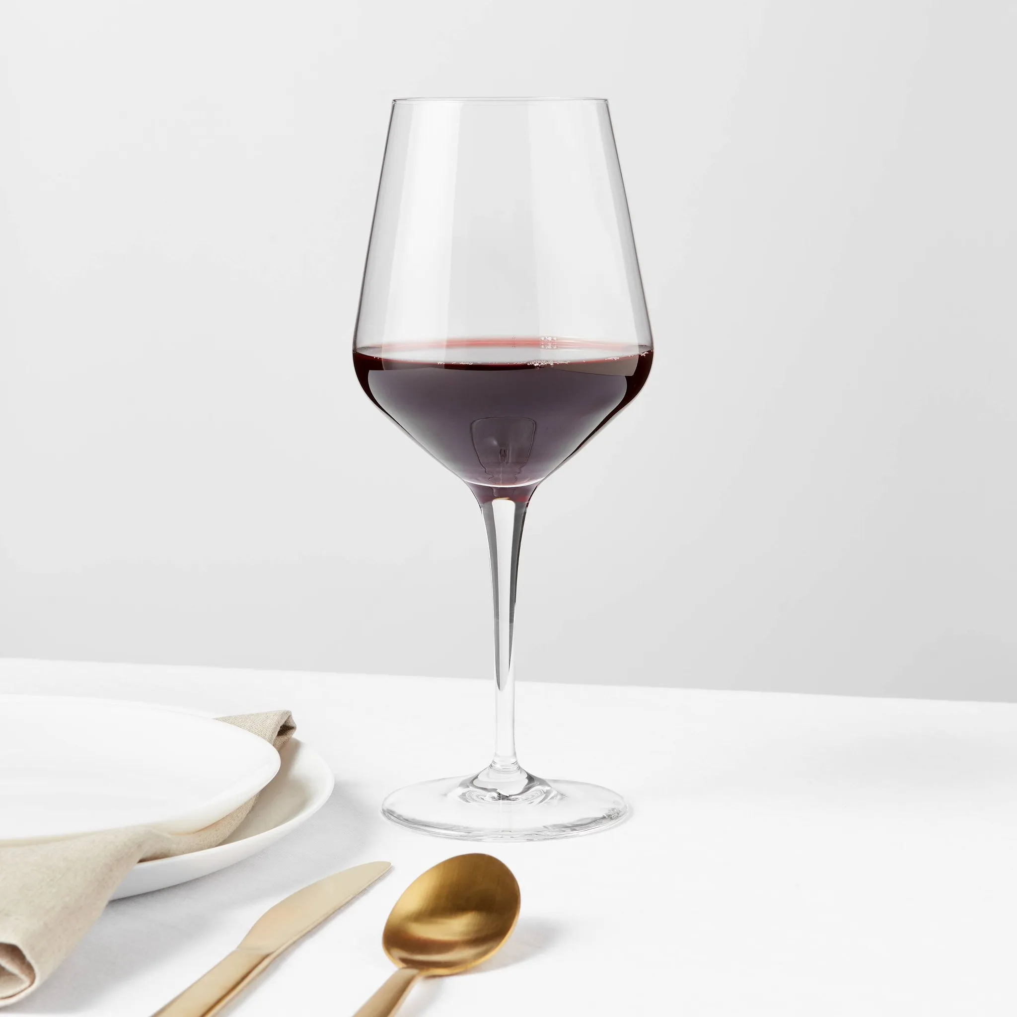 22oz 4-Pack Glass Red Wine Glasses - Image 2
