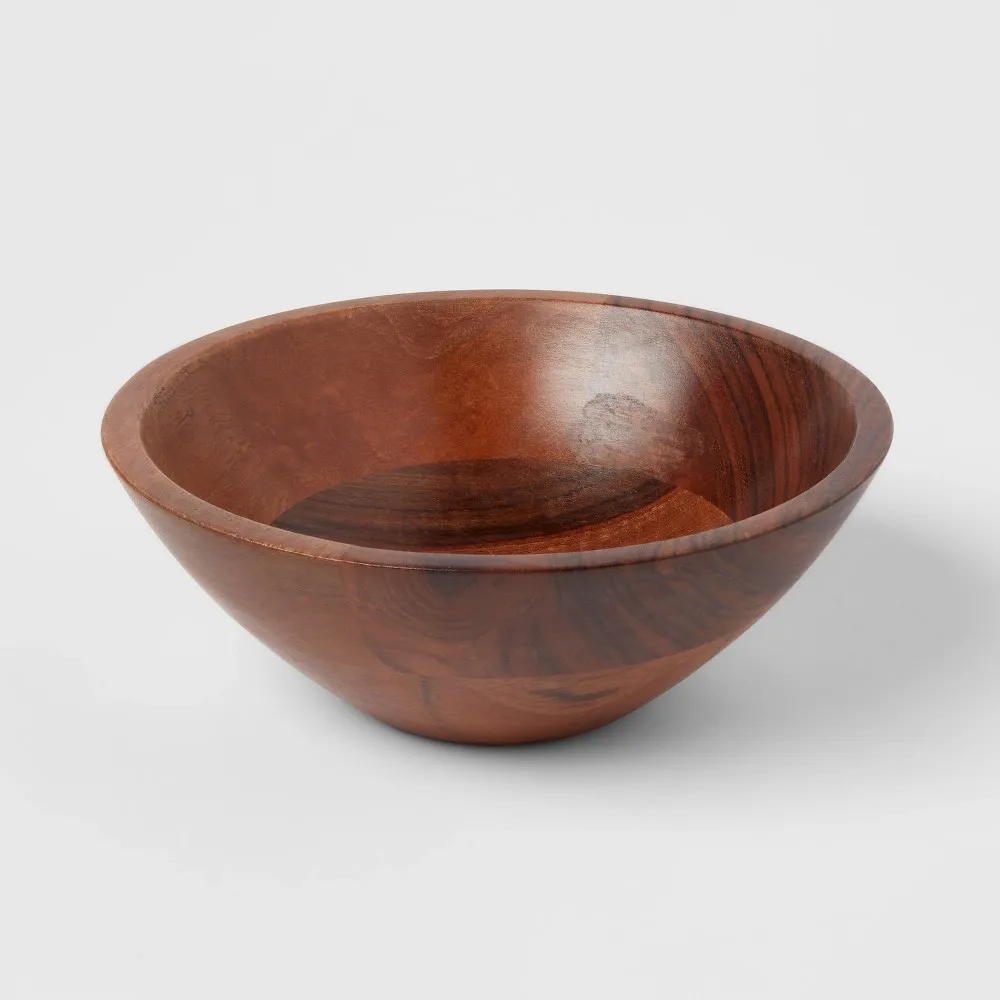 23oz Wood Small Serving Bowl - Threshold™ - Image 4