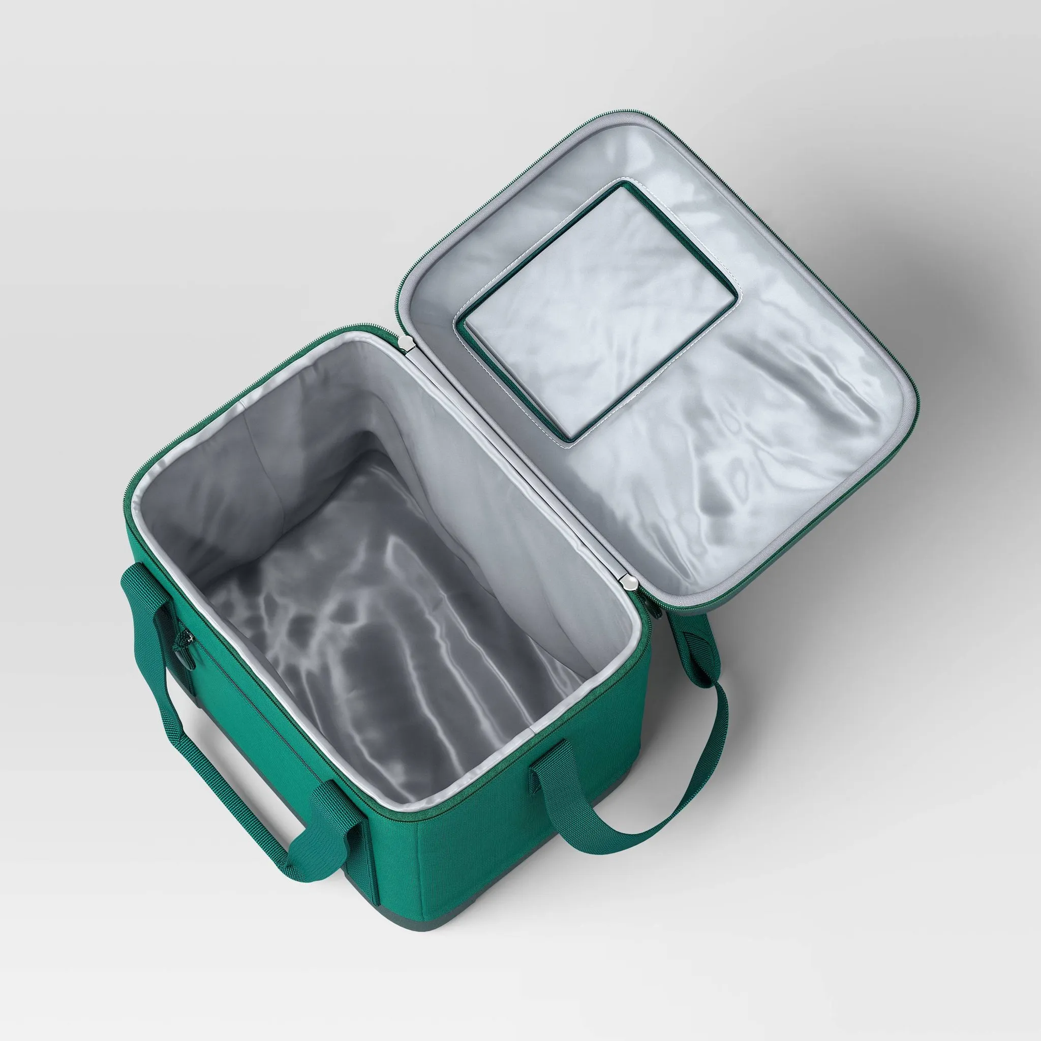24 Cans/9qt Soft-Sided Cooler - Green - Image 3