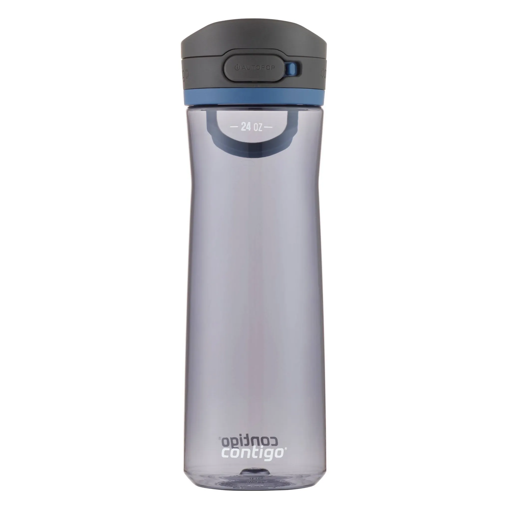 24oz Plastic Water Bottle with AUTOPOP Lid - Blue Corn