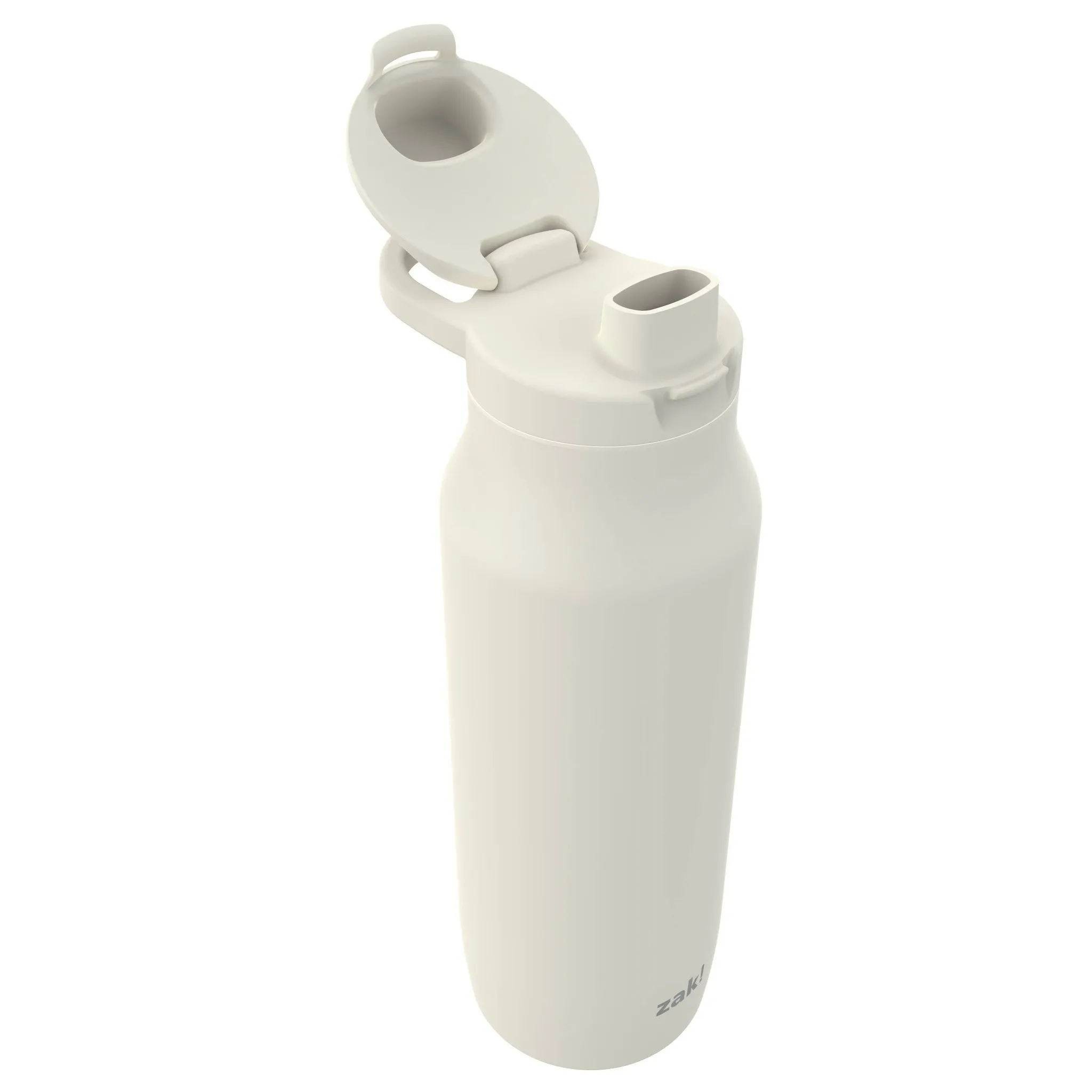 24oz Stainless Steel Manual Chug Water Bottle - Cream - Image 5