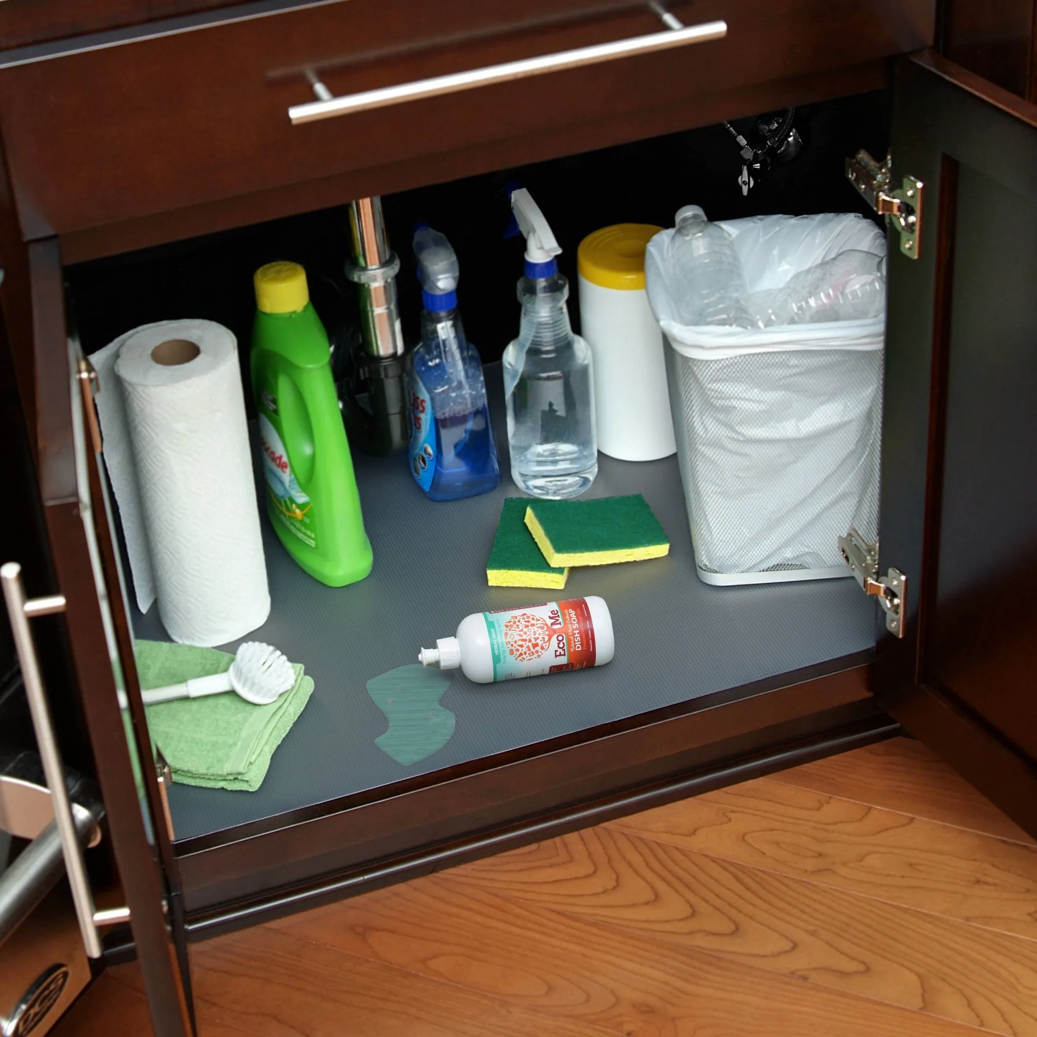 24"x4ft Horizontal Under Sink Mat Gray - Image 3