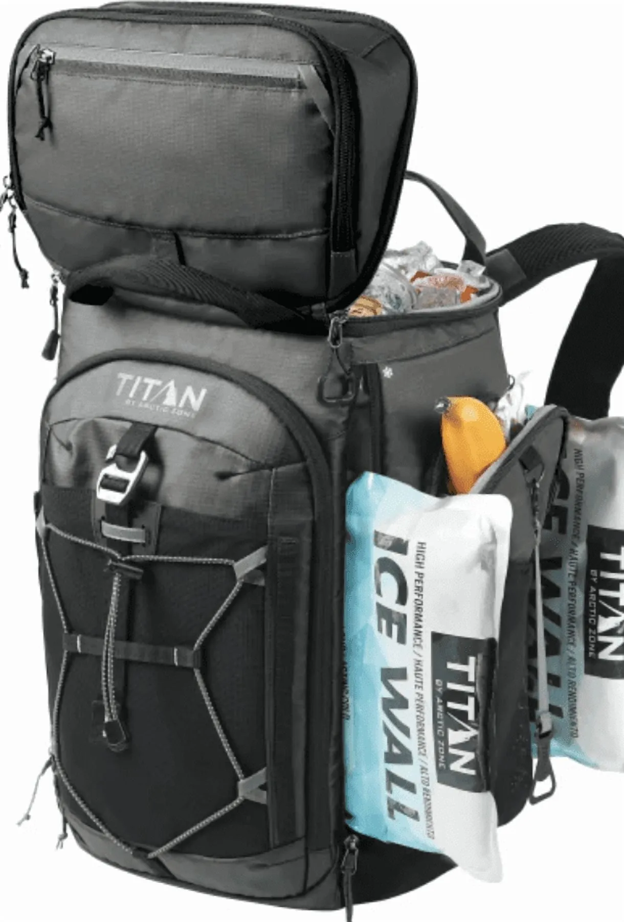 26 Can Backpack Cooler - Black