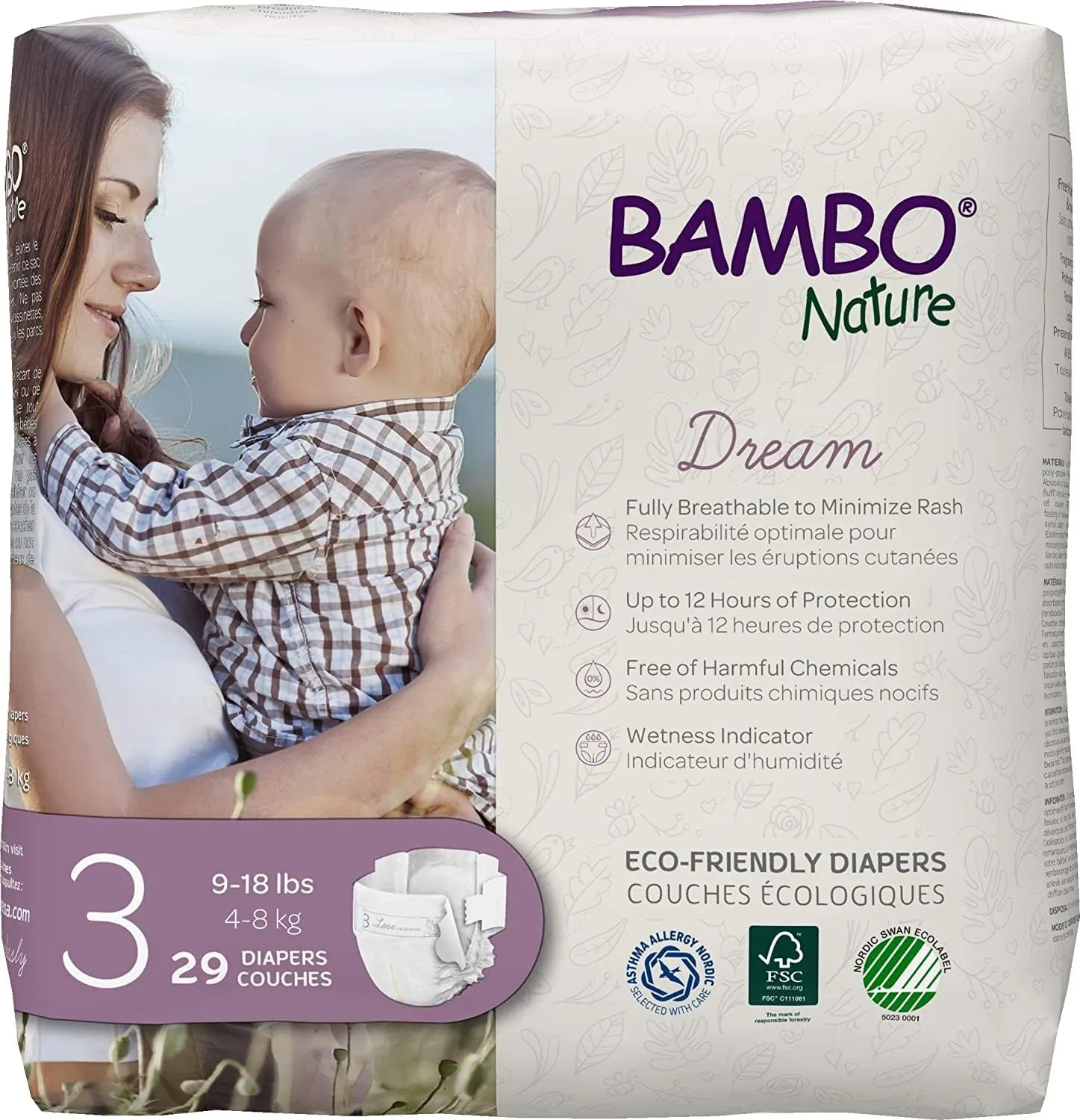 29ct Premium Baby Diapers Size 3