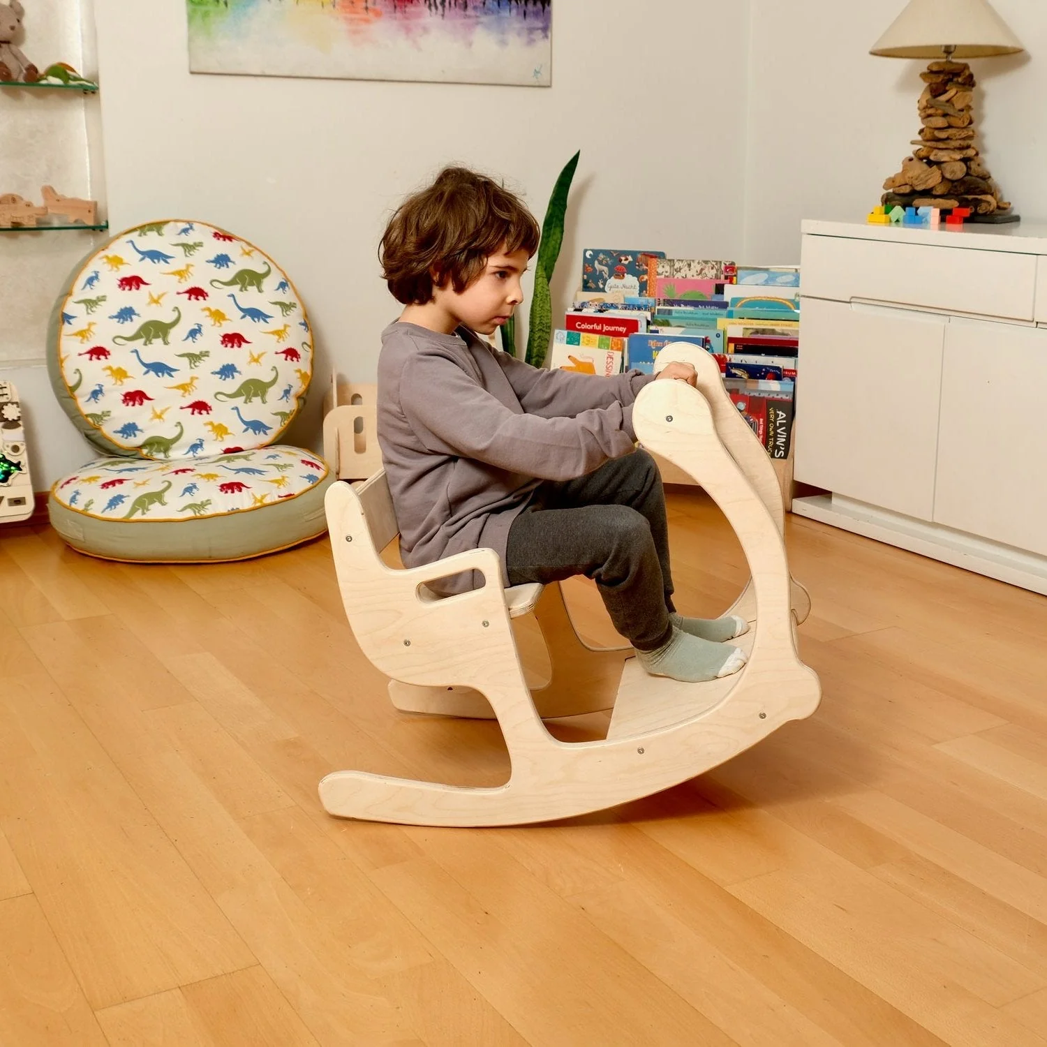 2in1 Toddler Rocking Chair and Toddler Table | Eco-Friendly Kids Furniture - Kidodido - Image 2