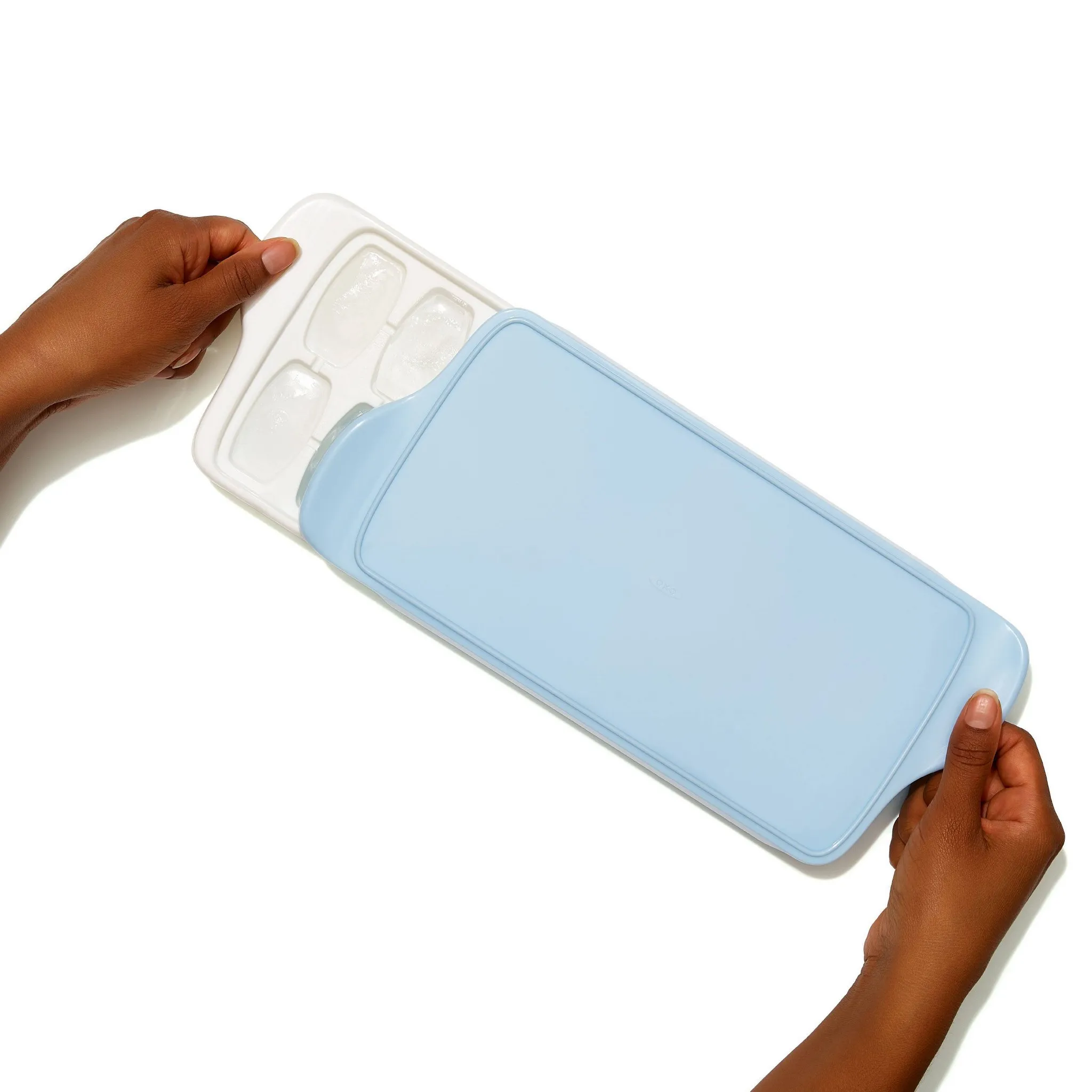 2pk Ice Cube Tray Light Blue - Image 3