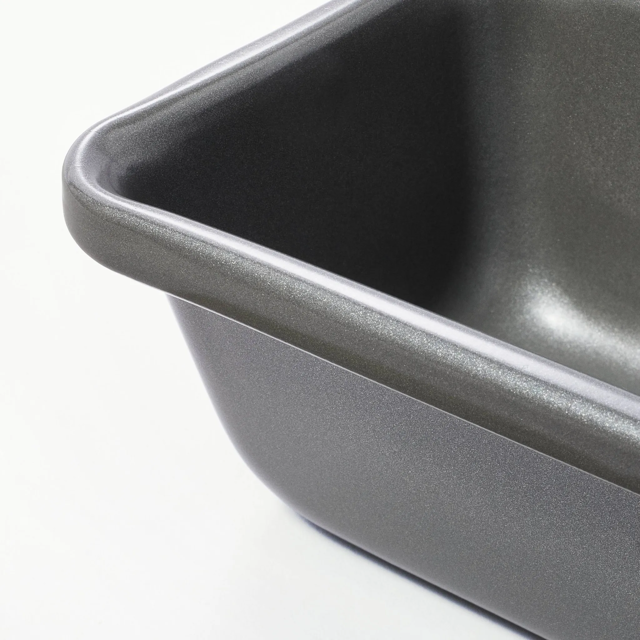 2pk Nonstick Mini Loaf Pan Gray - ™ - Image 4