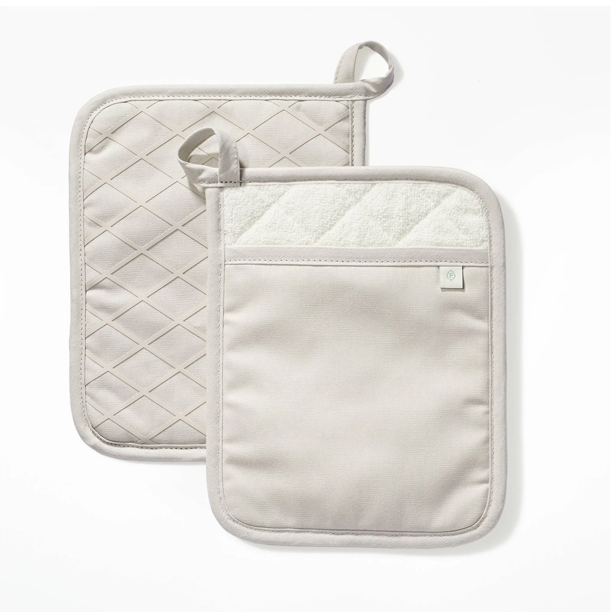 2pk Potholder Light Gray - - Image 4