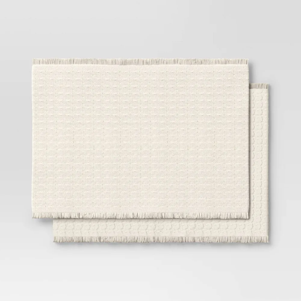 2pk Textured Solid Placemat - Threshold™ - Image 3
