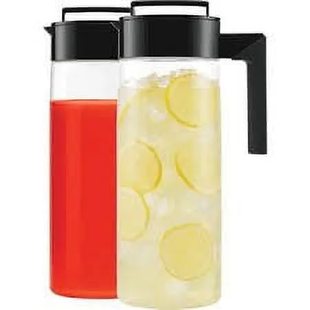 2QT Airtight Pitcher - Shatterproof and Leakproof (2 Pack)